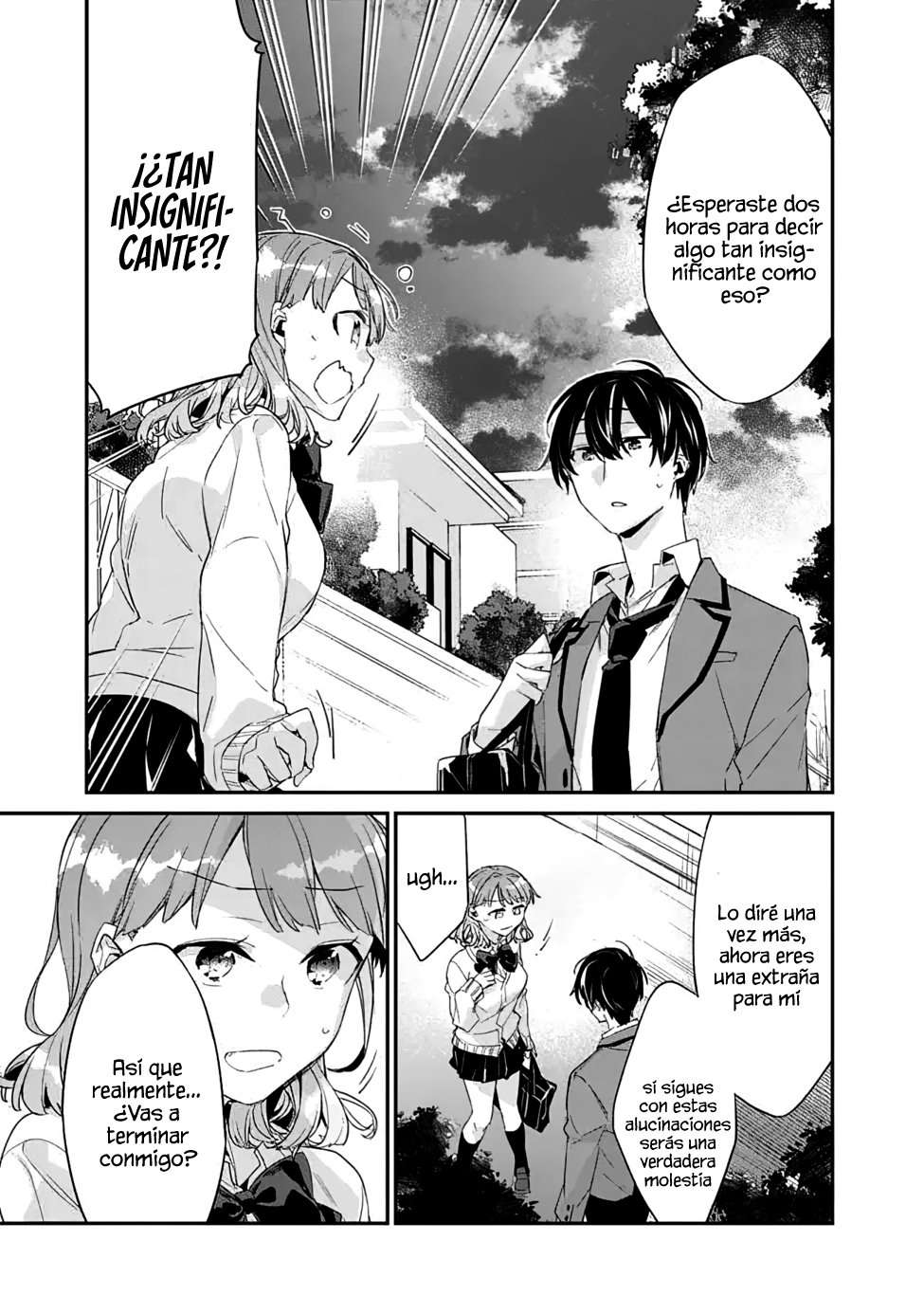 Osananajimi Kanojo no Morahara ga Hidoi n de Zetsuen Sengen Shite Yatta: Jibun Rashiku Ikiru Koto ni Shitara, Naze ka Tonari no Seki no Kakure Bishoujo kara Kokuhaku Sareta Capitulo 3 página 5
