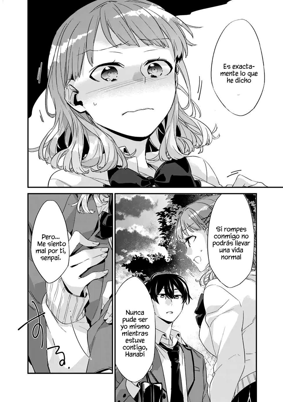 Osananajimi Kanojo no Morahara ga Hidoi n de Zetsuen Sengen Shite Yatta: Jibun Rashiku Ikiru Koto ni Shitara, Naze ka Tonari no Seki no Kakure Bishoujo kara Kokuhaku Sareta Capitulo 3 página 6