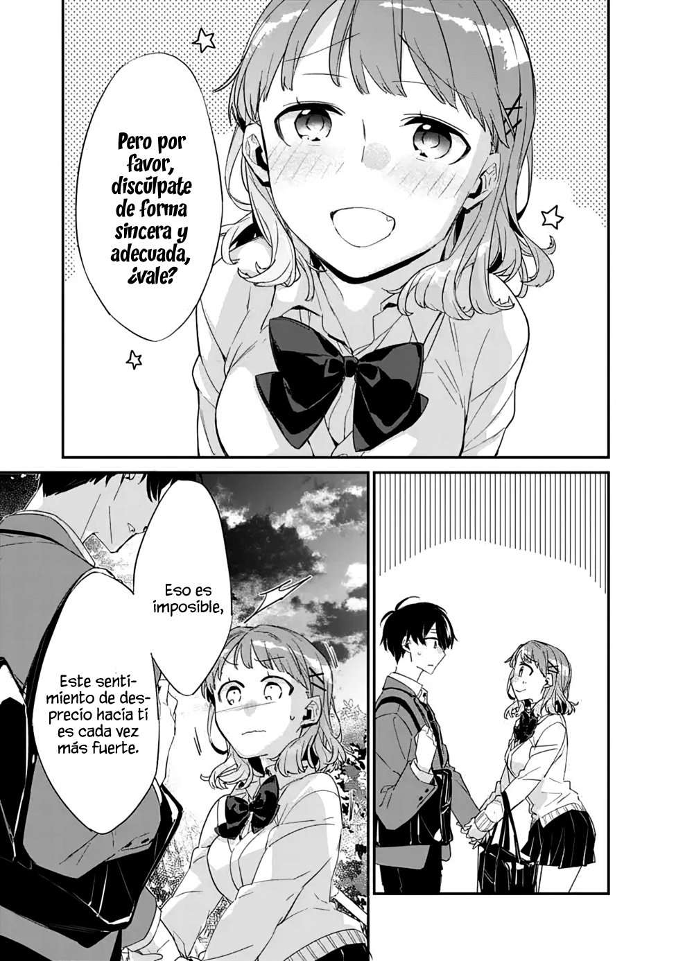 Osananajimi Kanojo no Morahara ga Hidoi n de Zetsuen Sengen Shite Yatta: Jibun Rashiku Ikiru Koto ni Shitara, Naze ka Tonari no Seki no Kakure Bishoujo kara Kokuhaku Sareta Capitulo 3 página 9