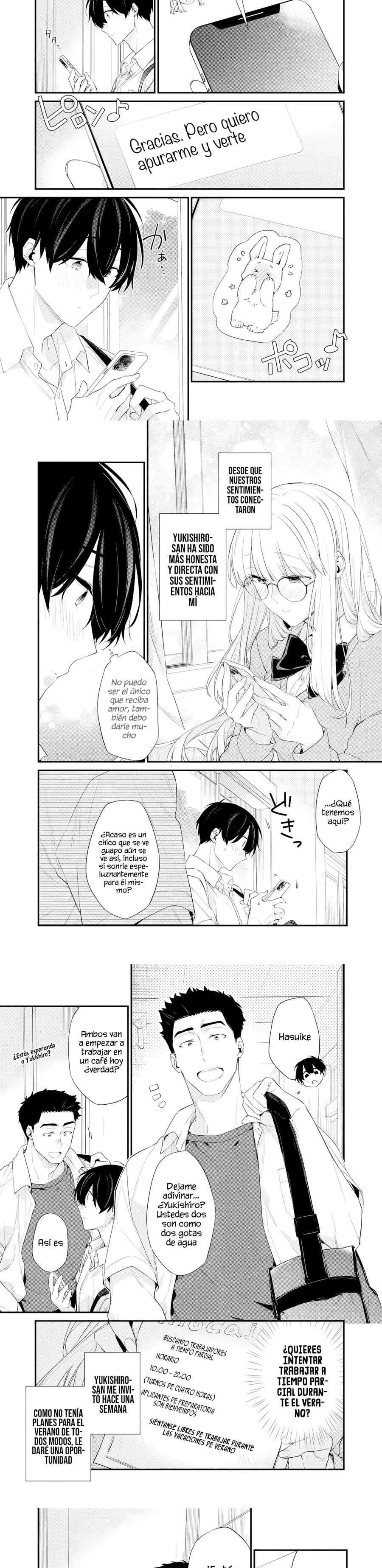 Osananajimi Kanojo no Morahara ga Hidoi n de Zetsuen Sengen Shite Yatta: Jibun Rashiku Ikiru Koto ni Shitara, Naze ka Tonari no Seki no Kakure Bishoujo kara Kokuhaku Sareta Capitulo 32 página 2