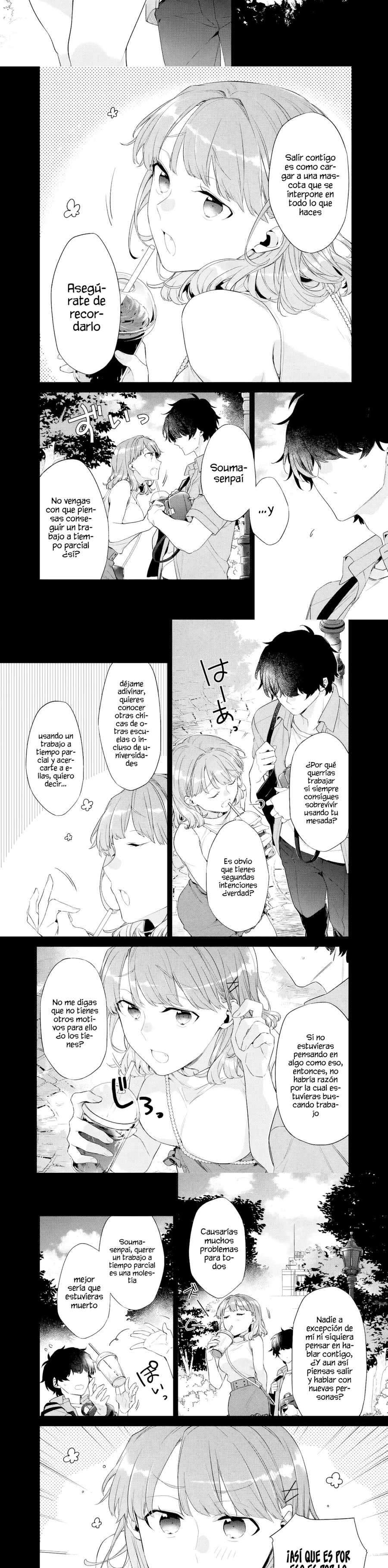 Osananajimi Kanojo no Morahara ga Hidoi n de Zetsuen Sengen Shite Yatta: Jibun Rashiku Ikiru Koto ni Shitara, Naze ka Tonari no Seki no Kakure Bishoujo kara Kokuhaku Sareta Capitulo 32 página 5