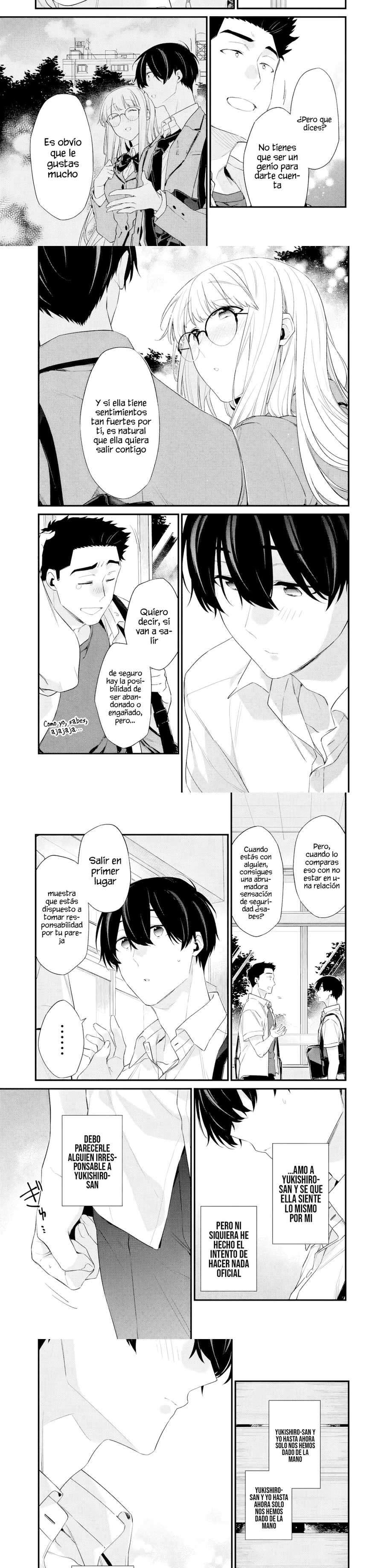 Osananajimi Kanojo no Morahara ga Hidoi n de Zetsuen Sengen Shite Yatta: Jibun Rashiku Ikiru Koto ni Shitara, Naze ka Tonari no Seki no Kakure Bishoujo kara Kokuhaku Sareta Capitulo 32 página 7