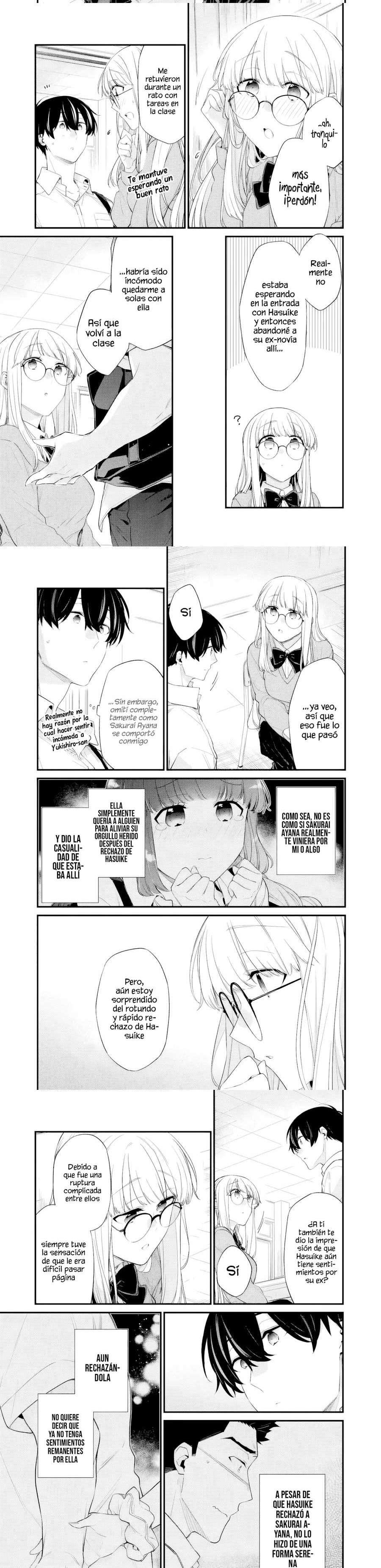 Osananajimi Kanojo no Morahara ga Hidoi n de Zetsuen Sengen Shite Yatta: Jibun Rashiku Ikiru Koto ni Shitara, Naze ka Tonari no Seki no Kakure Bishoujo kara Kokuhaku Sareta Capitulo 33.2 página 4