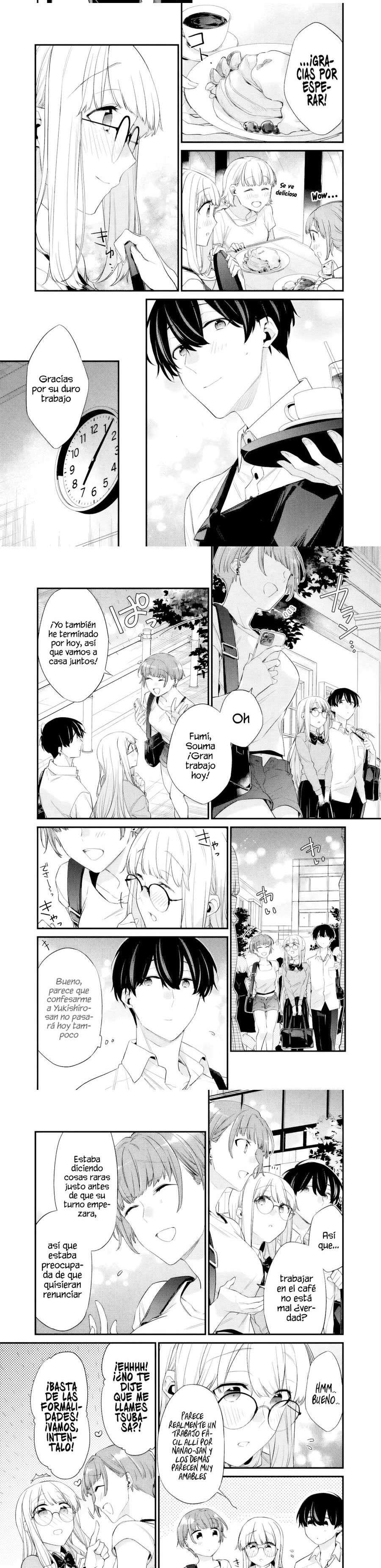Osananajimi Kanojo no Morahara ga Hidoi n de Zetsuen Sengen Shite Yatta: Jibun Rashiku Ikiru Koto ni Shitara, Naze ka Tonari no Seki no Kakure Bishoujo kara Kokuhaku Sareta Capitulo 35 página 4