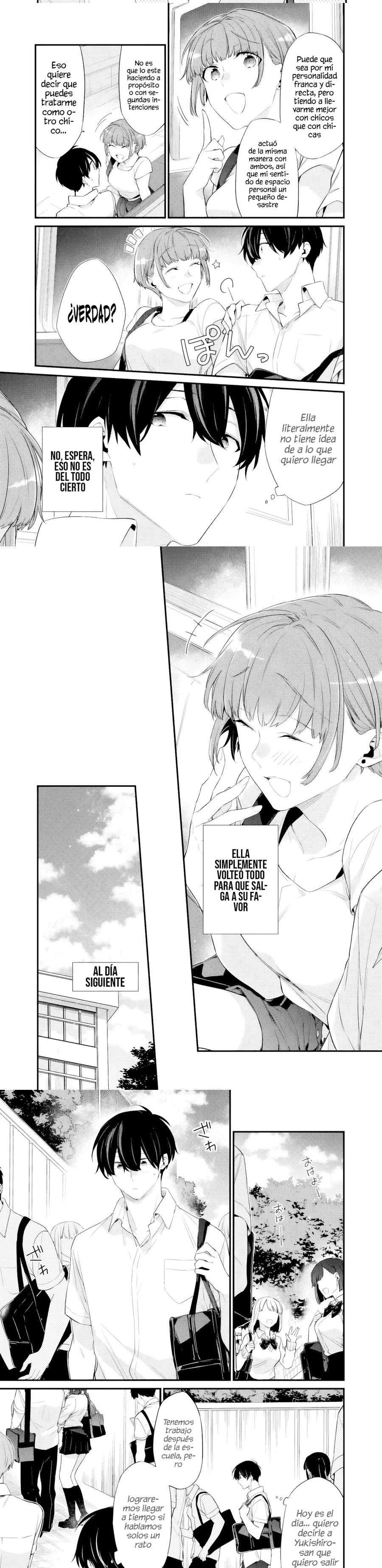 Osananajimi Kanojo no Morahara ga Hidoi n de Zetsuen Sengen Shite Yatta: Jibun Rashiku Ikiru Koto ni Shitara, Naze ka Tonari no Seki no Kakure Bishoujo kara Kokuhaku Sareta Capitulo 36 página 4