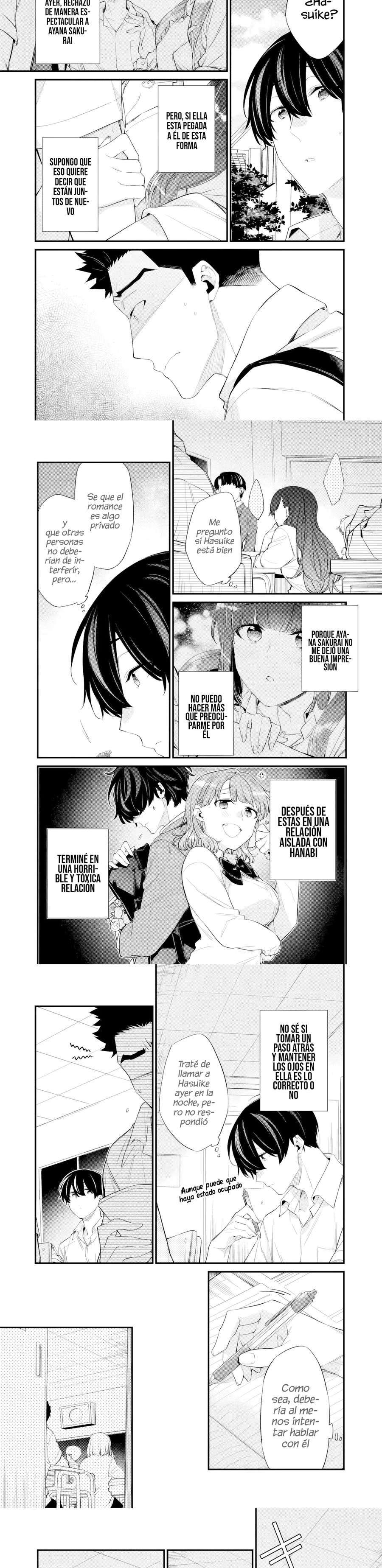 Osananajimi Kanojo no Morahara ga Hidoi n de Zetsuen Sengen Shite Yatta: Jibun Rashiku Ikiru Koto ni Shitara, Naze ka Tonari no Seki no Kakure Bishoujo kara Kokuhaku Sareta Capitulo 37 página 2