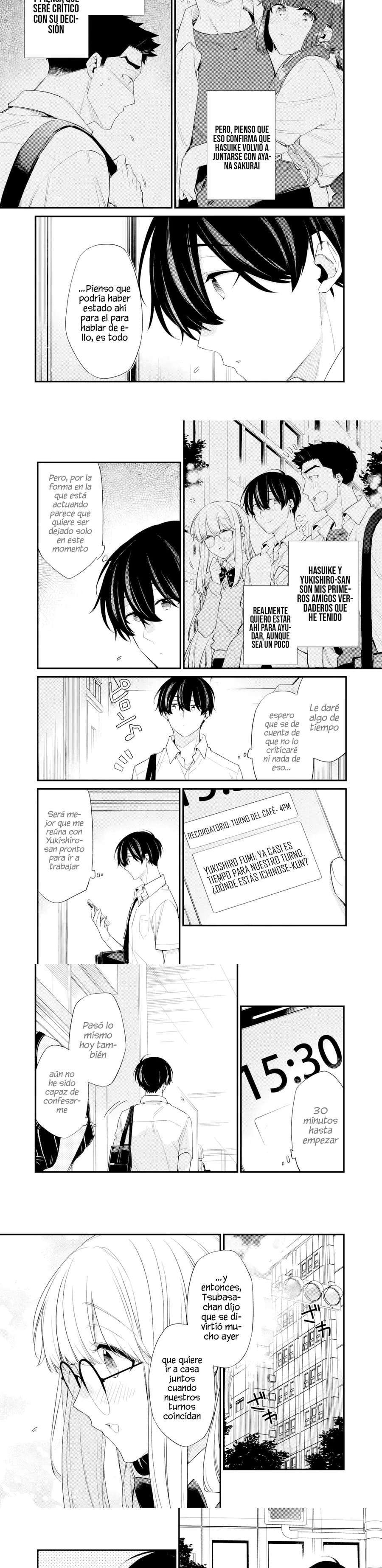 Osananajimi Kanojo no Morahara ga Hidoi n de Zetsuen Sengen Shite Yatta: Jibun Rashiku Ikiru Koto ni Shitara, Naze ka Tonari no Seki no Kakure Bishoujo kara Kokuhaku Sareta Capitulo 38 página 2