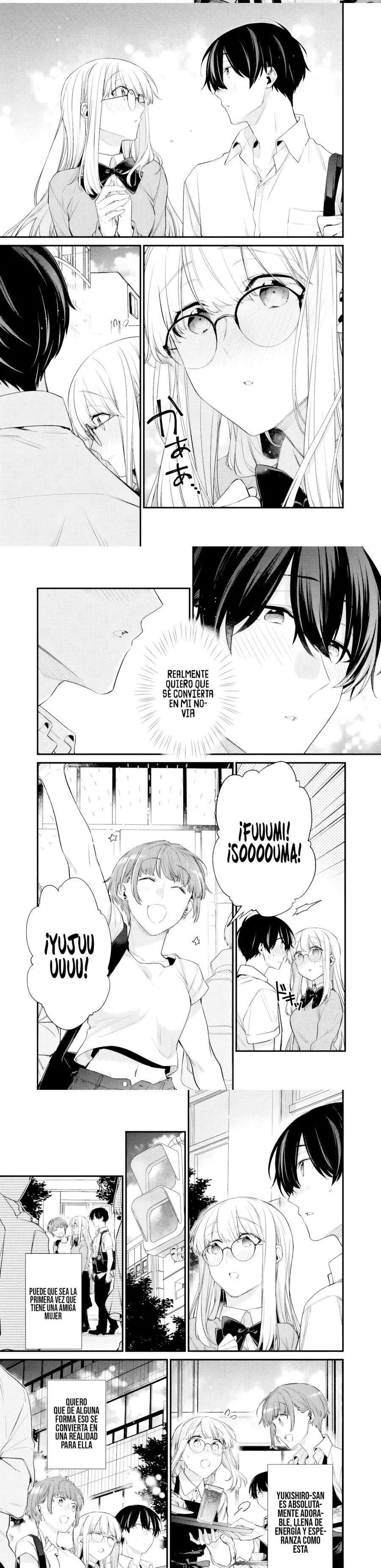 Osananajimi Kanojo no Morahara ga Hidoi n de Zetsuen Sengen Shite Yatta: Jibun Rashiku Ikiru Koto ni Shitara, Naze ka Tonari no Seki no Kakure Bishoujo kara Kokuhaku Sareta Capitulo 38 página 4