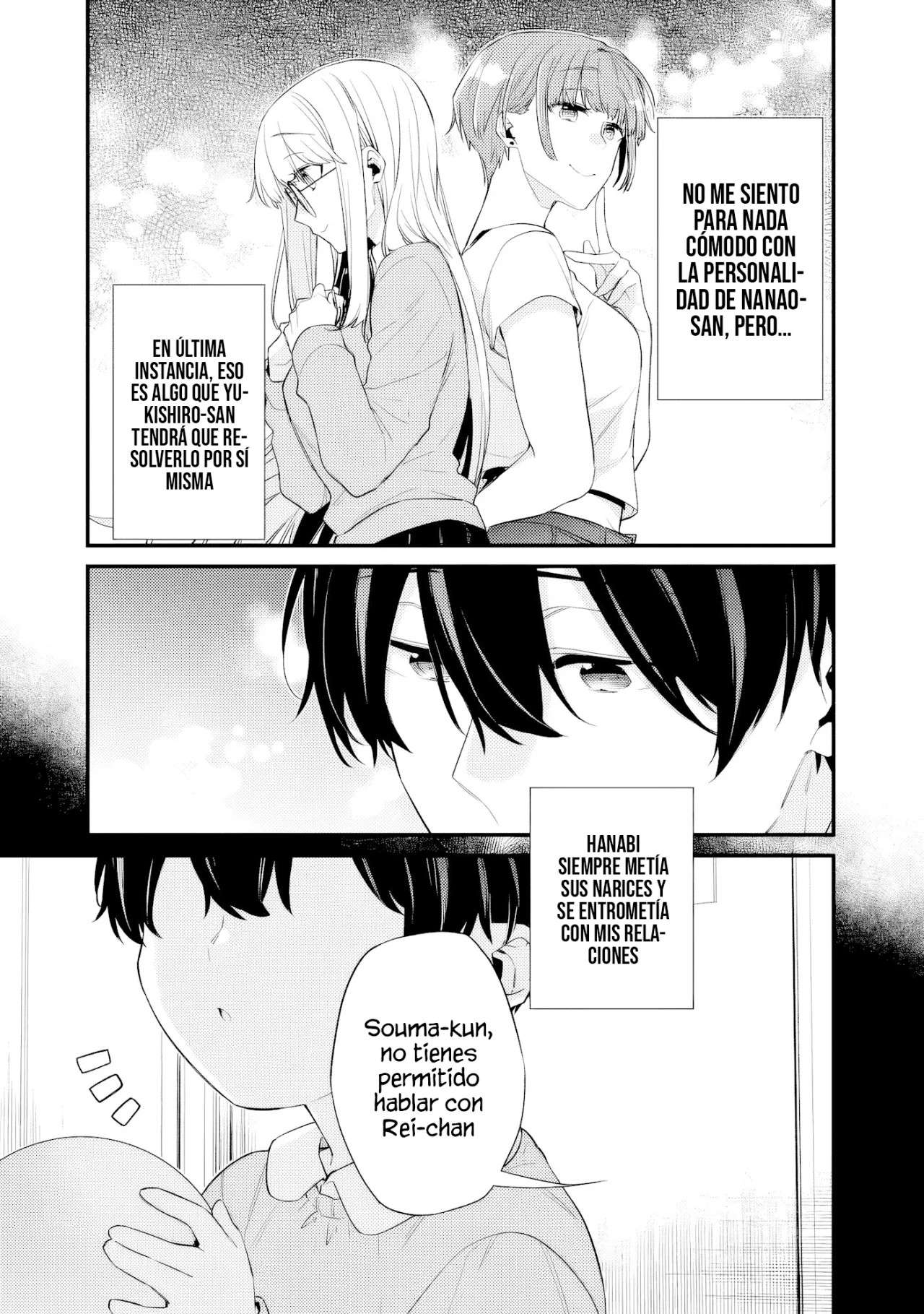 Osananajimi Kanojo no Morahara ga Hidoi n de Zetsuen Sengen Shite Yatta: Jibun Rashiku Ikiru Koto ni Shitara, Naze ka Tonari no Seki no Kakure Bishoujo kara Kokuhaku Sareta Capitulo 39 página 12