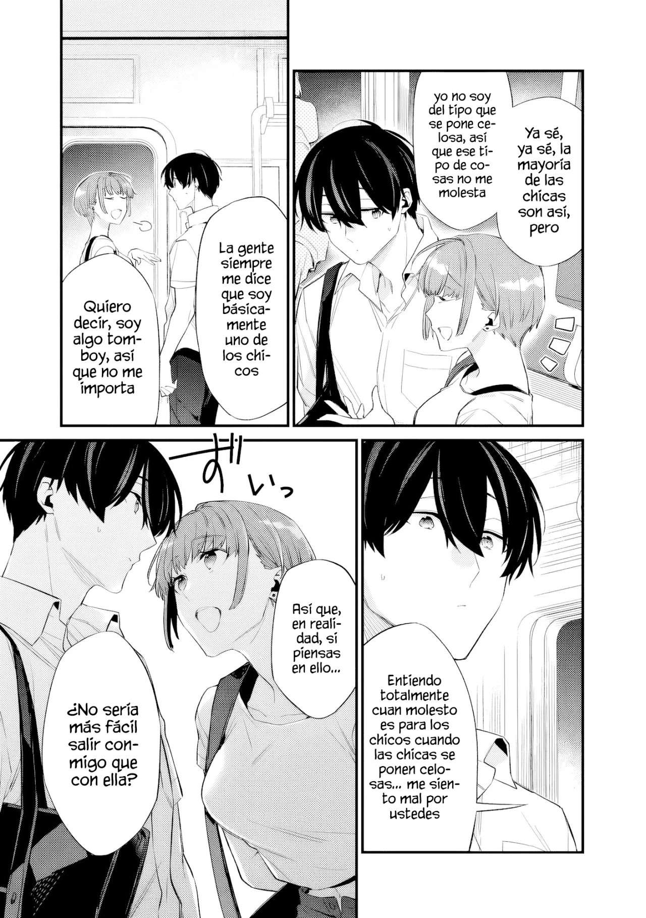 Osananajimi Kanojo no Morahara ga Hidoi n de Zetsuen Sengen Shite Yatta: Jibun Rashiku Ikiru Koto ni Shitara, Naze ka Tonari no Seki no Kakure Bishoujo kara Kokuhaku Sareta Capitulo 39 página 4