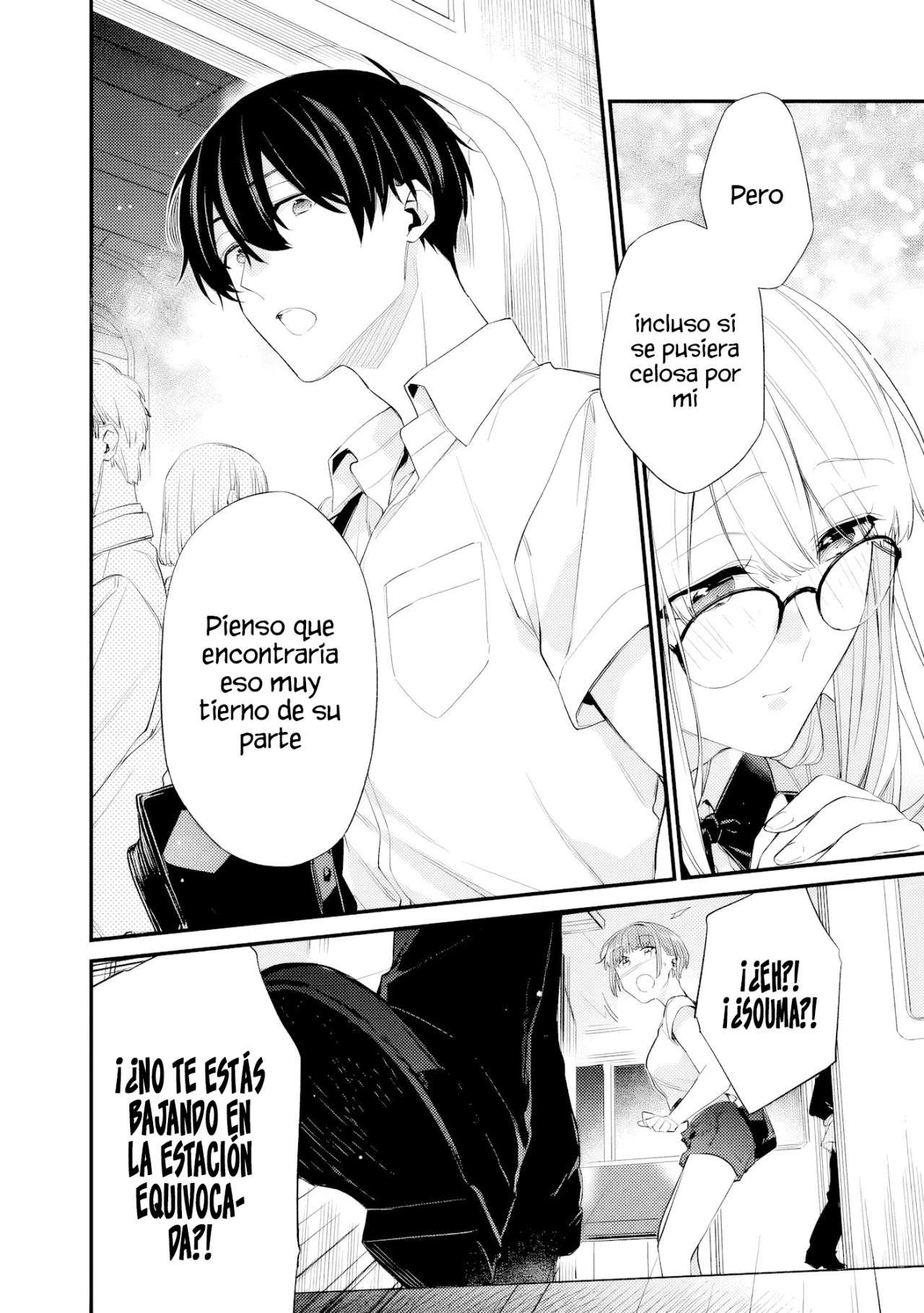 Osananajimi Kanojo no Morahara ga Hidoi n de Zetsuen Sengen Shite Yatta: Jibun Rashiku Ikiru Koto ni Shitara, Naze ka Tonari no Seki no Kakure Bishoujo kara Kokuhaku Sareta Capitulo 39 página 9