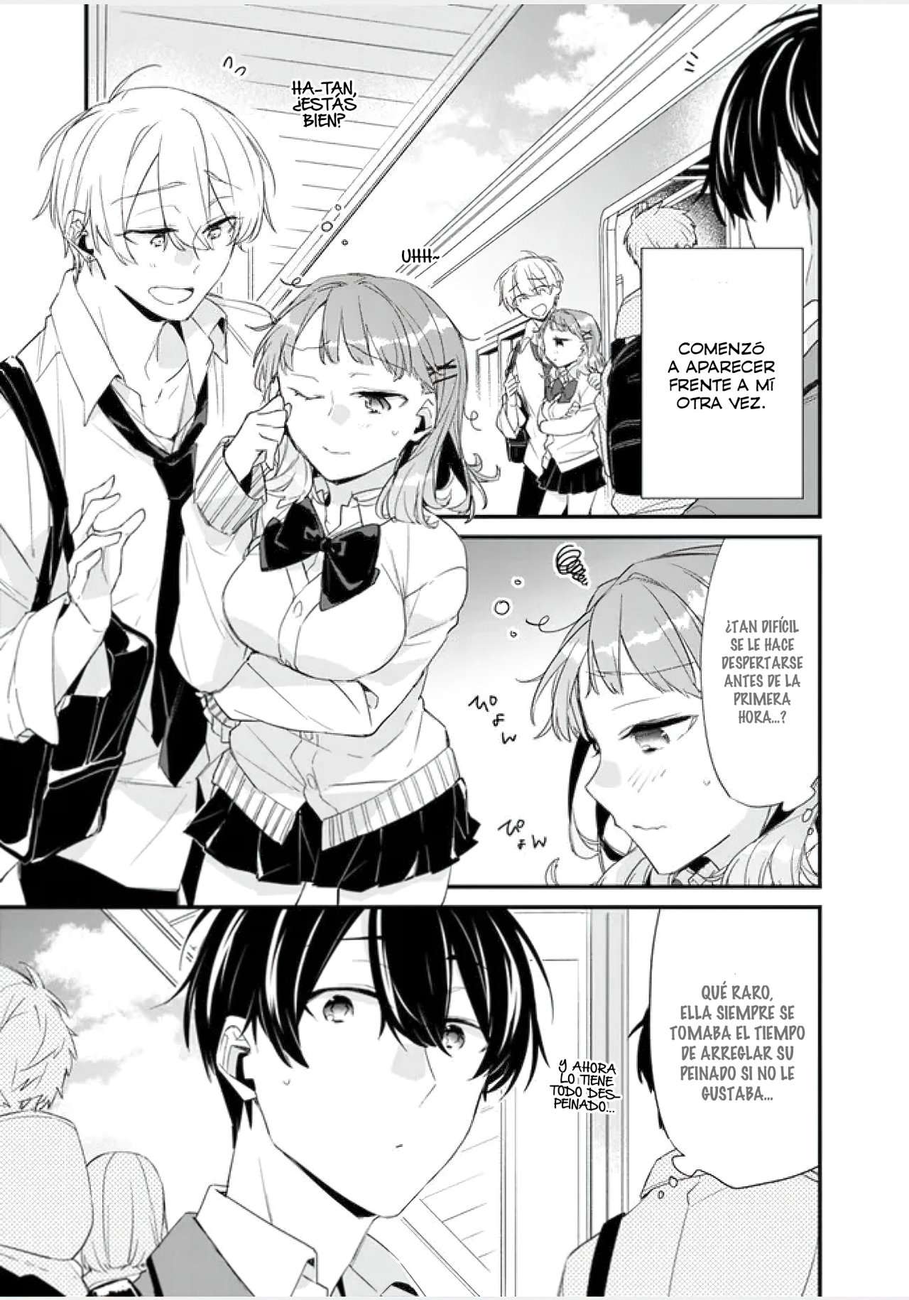 Osananajimi Kanojo no Morahara ga Hidoi n de Zetsuen Sengen Shite Yatta: Jibun Rashiku Ikiru Koto ni Shitara, Naze ka Tonari no Seki no Kakure Bishoujo kara Kokuhaku Sareta Capitulo 4 página 10