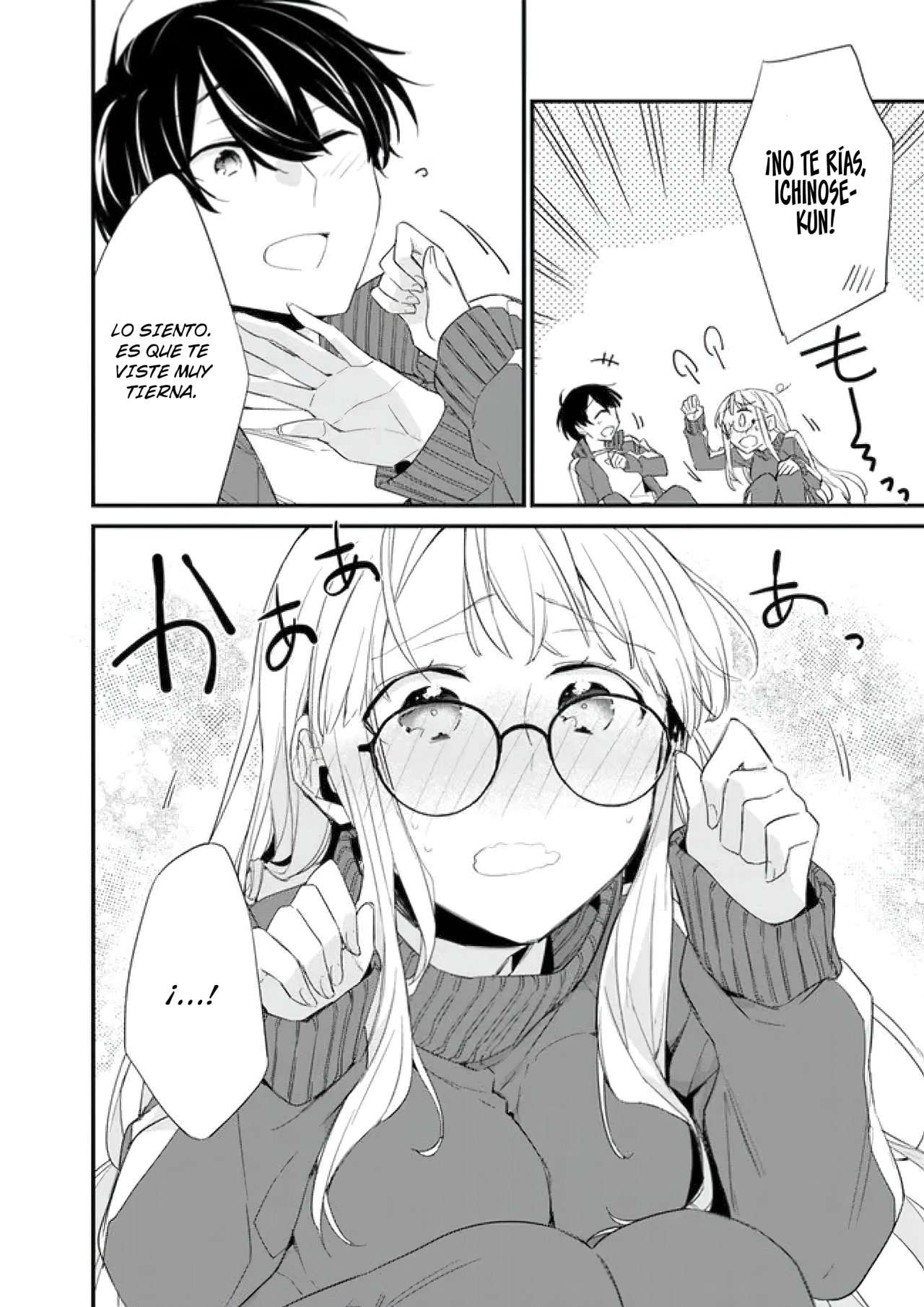 Osananajimi Kanojo no Morahara ga Hidoi n de Zetsuen Sengen Shite Yatta: Jibun Rashiku Ikiru Koto ni Shitara, Naze ka Tonari no Seki no Kakure Bishoujo kara Kokuhaku Sareta Capitulo 4 página 5