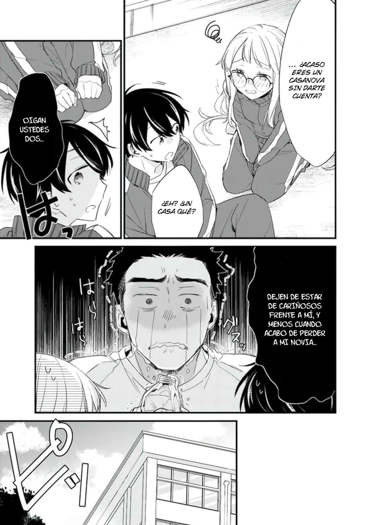 Osananajimi Kanojo no Morahara ga Hidoi n de Zetsuen Sengen Shite Yatta: Jibun Rashiku Ikiru Koto ni Shitara, Naze ka Tonari no Seki no Kakure Bishoujo kara Kokuhaku Sareta Capitulo 4 página 6