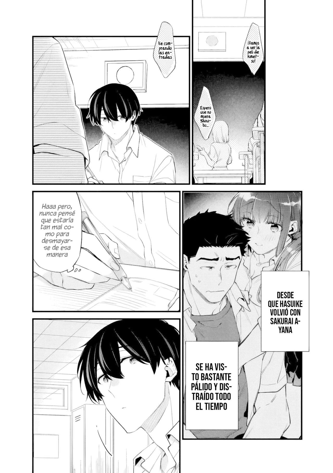 Osananajimi Kanojo no Morahara ga Hidoi n de Zetsuen Sengen Shite Yatta: Jibun Rashiku Ikiru Koto ni Shitara, Naze ka Tonari no Seki no Kakure Bishoujo kara Kokuhaku Sareta Capitulo 40 página 5