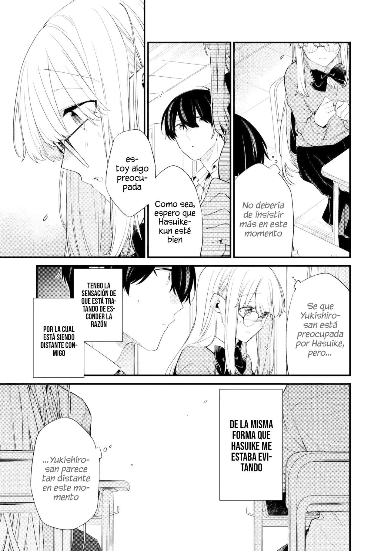 Osananajimi Kanojo no Morahara ga Hidoi n de Zetsuen Sengen Shite Yatta: Jibun Rashiku Ikiru Koto ni Shitara, Naze ka Tonari no Seki no Kakure Bishoujo kara Kokuhaku Sareta Capitulo 40 página 8