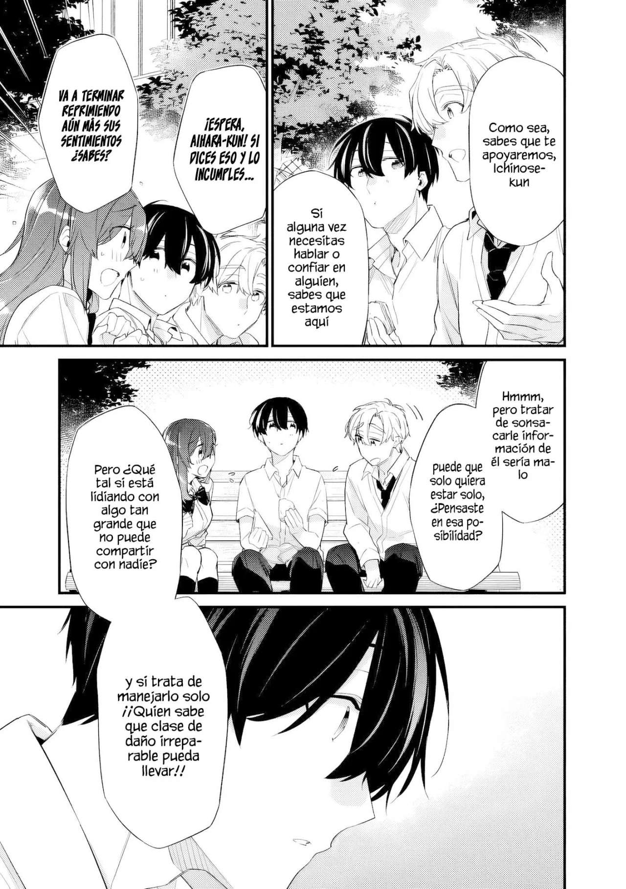 Osananajimi Kanojo no Morahara ga Hidoi n de Zetsuen Sengen Shite Yatta: Jibun Rashiku Ikiru Koto ni Shitara, Naze ka Tonari no Seki no Kakure Bishoujo kara Kokuhaku Sareta Capitulo 41 página 6