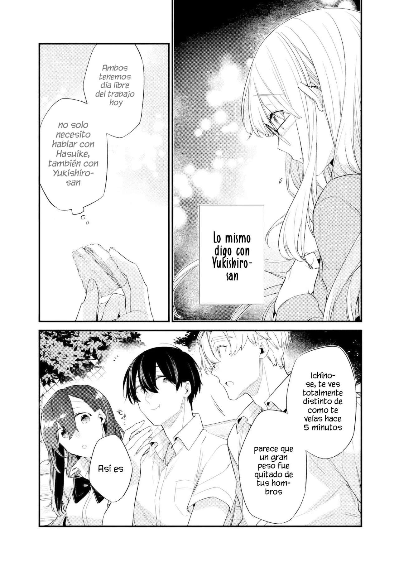Osananajimi Kanojo no Morahara ga Hidoi n de Zetsuen Sengen Shite Yatta: Jibun Rashiku Ikiru Koto ni Shitara, Naze ka Tonari no Seki no Kakure Bishoujo kara Kokuhaku Sareta Capitulo 41 página 9