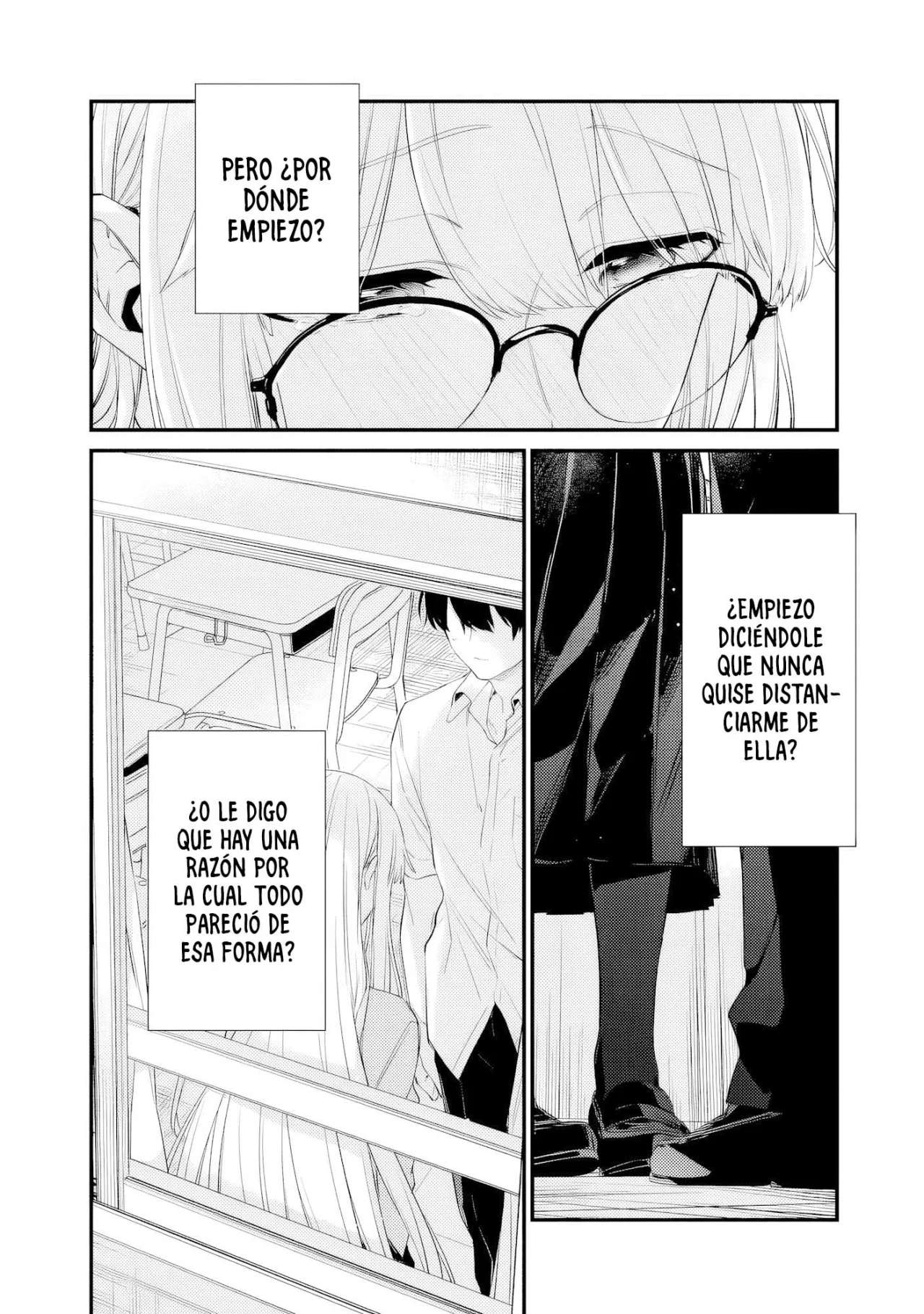 Osananajimi Kanojo no Morahara ga Hidoi n de Zetsuen Sengen Shite Yatta: Jibun Rashiku Ikiru Koto ni Shitara, Naze ka Tonari no Seki no Kakure Bishoujo kara Kokuhaku Sareta Capitulo 42 página 13