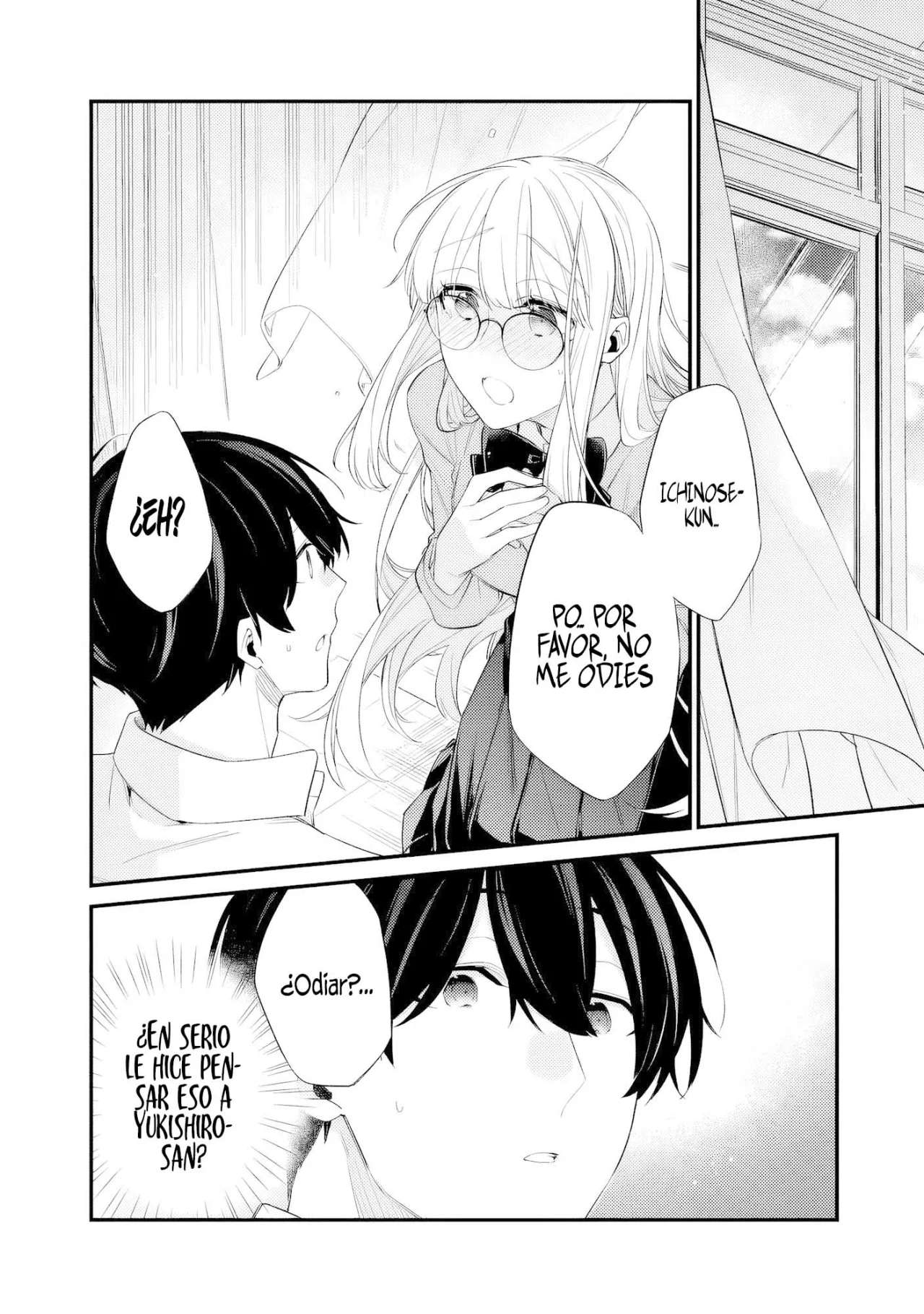 Osananajimi Kanojo no Morahara ga Hidoi n de Zetsuen Sengen Shite Yatta: Jibun Rashiku Ikiru Koto ni Shitara, Naze ka Tonari no Seki no Kakure Bishoujo kara Kokuhaku Sareta Capitulo 42 página 3