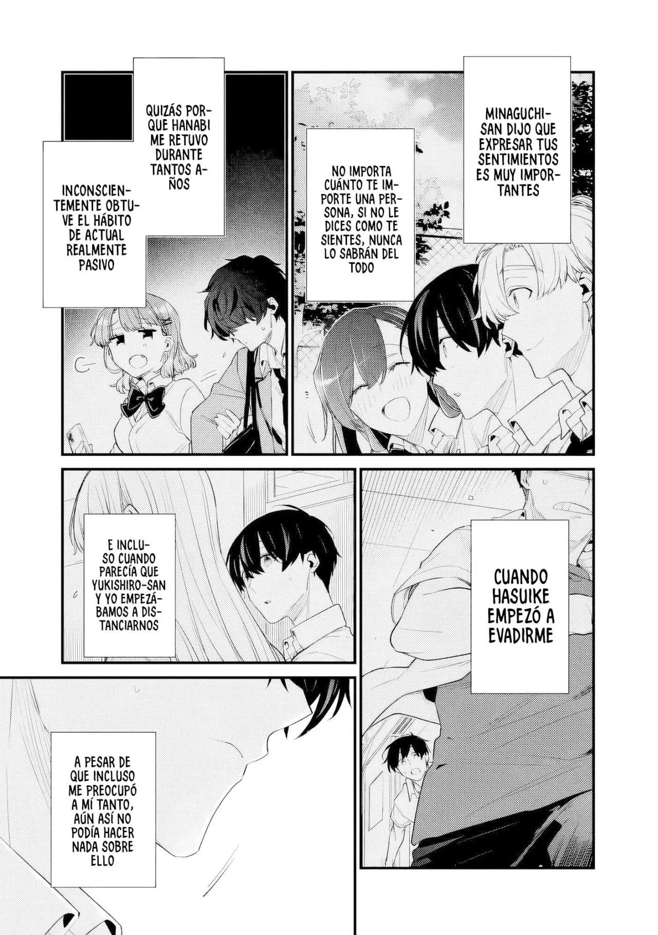 Osananajimi Kanojo no Morahara ga Hidoi n de Zetsuen Sengen Shite Yatta: Jibun Rashiku Ikiru Koto ni Shitara, Naze ka Tonari no Seki no Kakure Bishoujo kara Kokuhaku Sareta Capitulo 42 página 6