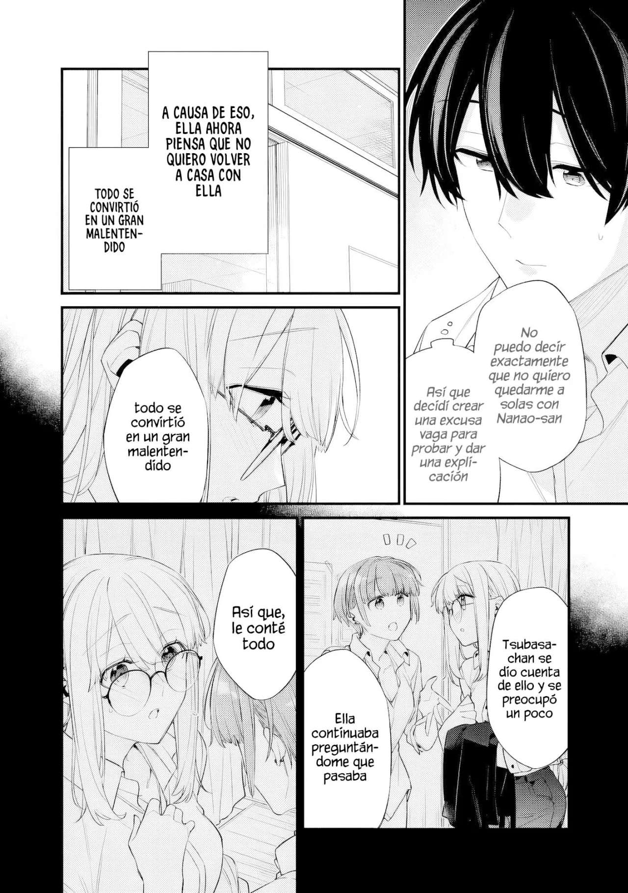 Osananajimi Kanojo no Morahara ga Hidoi n de Zetsuen Sengen Shite Yatta: Jibun Rashiku Ikiru Koto ni Shitara, Naze ka Tonari no Seki no Kakure Bishoujo kara Kokuhaku Sareta Capitulo 42 página 9
