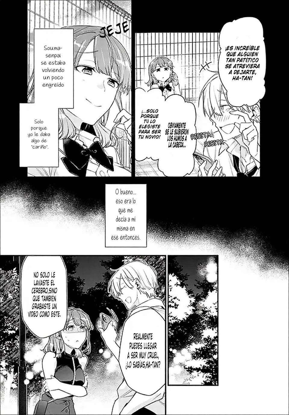 Osananajimi Kanojo no Morahara ga Hidoi n de Zetsuen Sengen Shite Yatta: Jibun Rashiku Ikiru Koto ni Shitara, Naze ka Tonari no Seki no Kakure Bishoujo kara Kokuhaku Sareta Capitulo 46.1 página 10