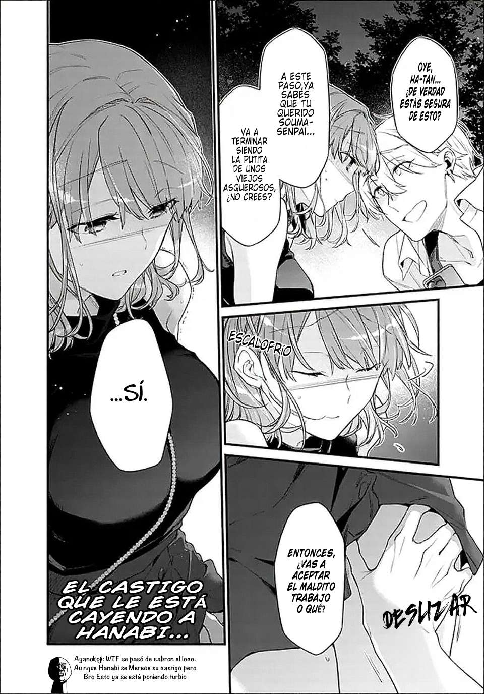 Osananajimi Kanojo no Morahara ga Hidoi n de Zetsuen Sengen Shite Yatta: Jibun Rashiku Ikiru Koto ni Shitara, Naze ka Tonari no Seki no Kakure Bishoujo kara Kokuhaku Sareta Capitulo 46.1 página 11