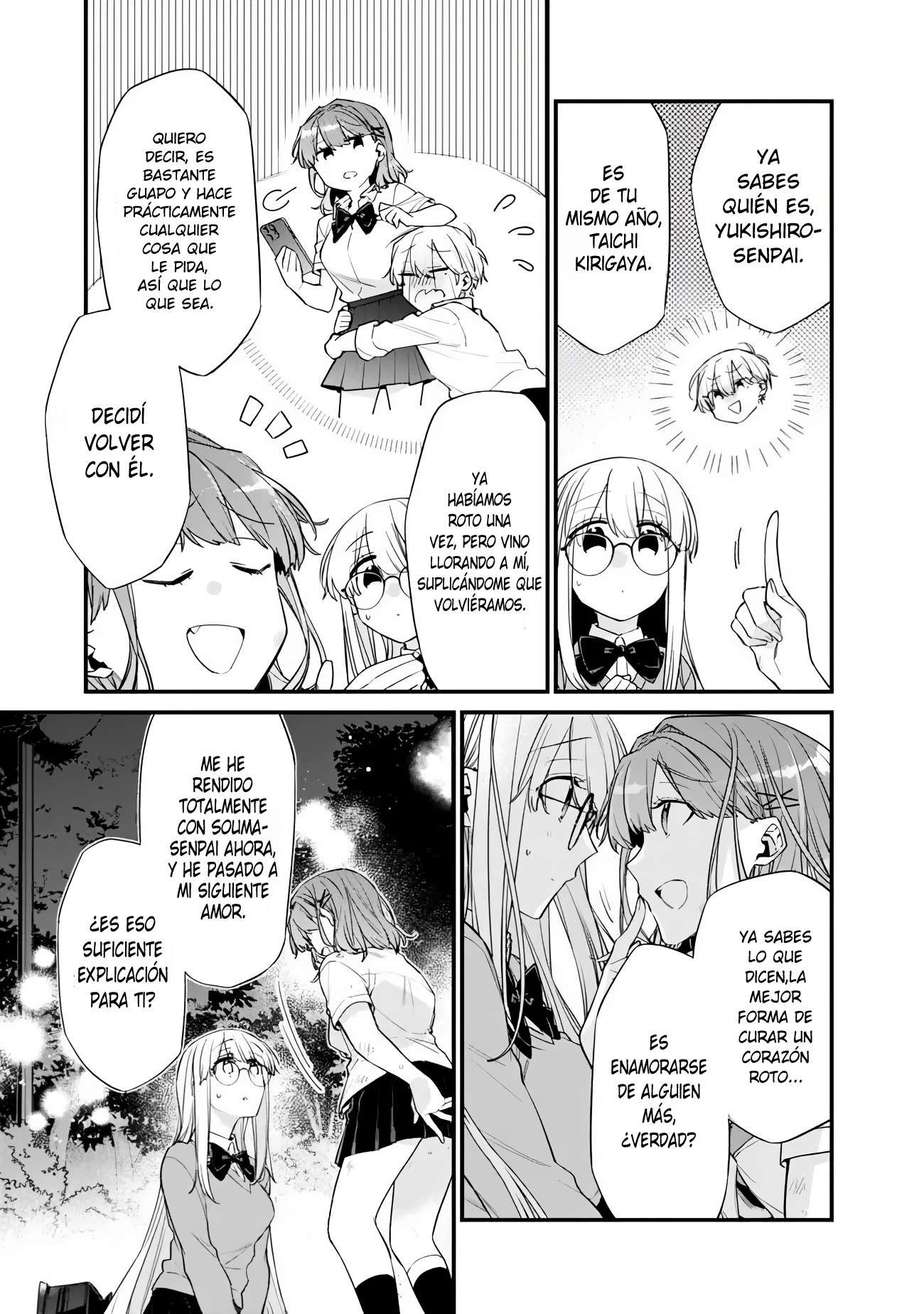 Osananajimi Kanojo no Morahara ga Hidoi n de Zetsuen Sengen Shite Yatta: Jibun Rashiku Ikiru Koto ni Shitara, Naze ka Tonari no Seki no Kakure Bishoujo kara Kokuhaku Sareta Capitulo 46.2 página 10