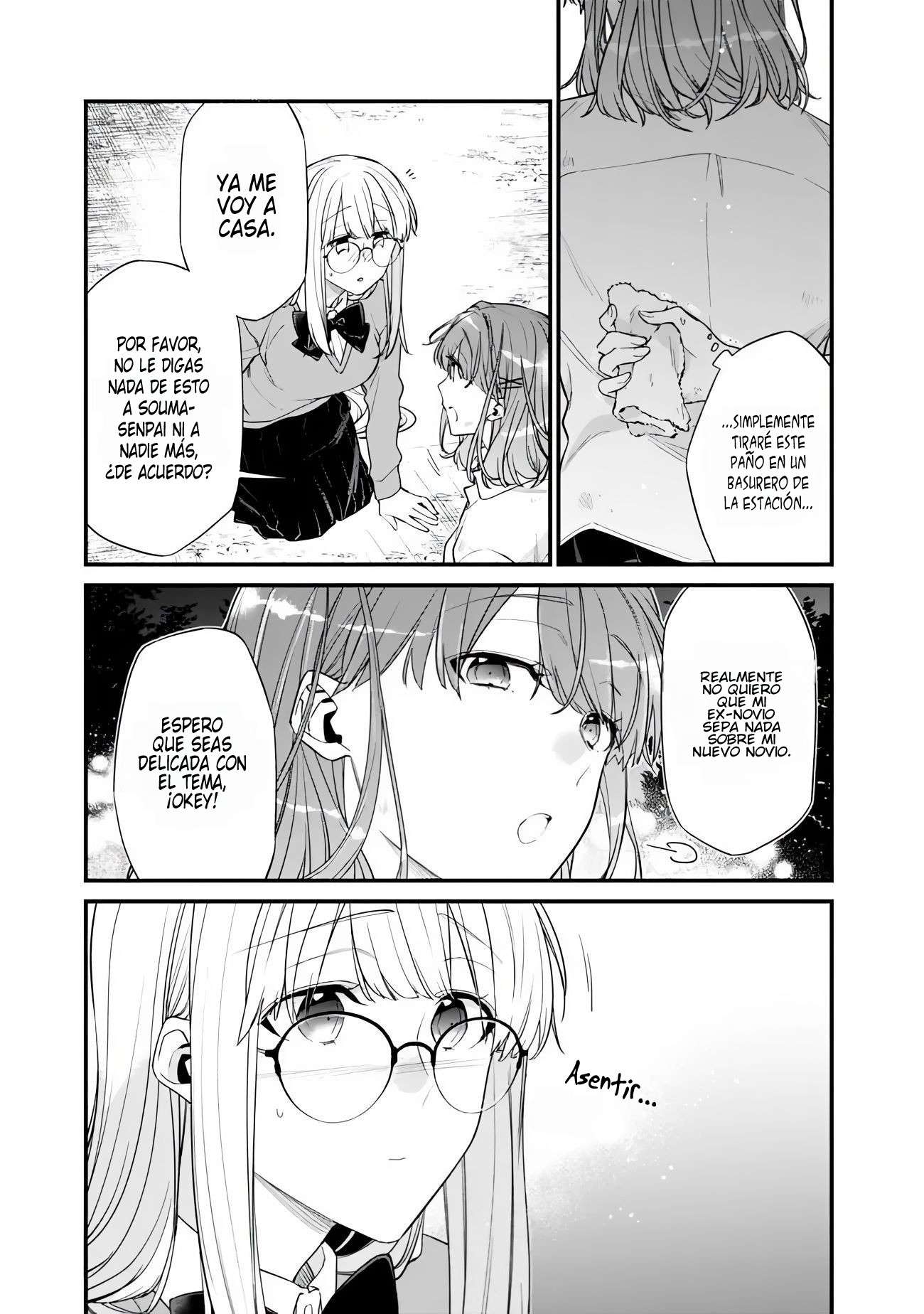 Osananajimi Kanojo no Morahara ga Hidoi n de Zetsuen Sengen Shite Yatta: Jibun Rashiku Ikiru Koto ni Shitara, Naze ka Tonari no Seki no Kakure Bishoujo kara Kokuhaku Sareta Capitulo 46.2 página 12