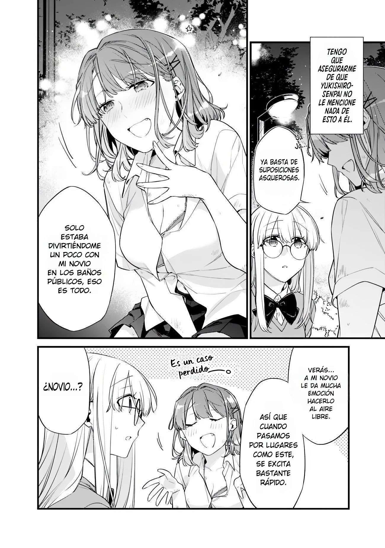 Osananajimi Kanojo no Morahara ga Hidoi n de Zetsuen Sengen Shite Yatta: Jibun Rashiku Ikiru Koto ni Shitara, Naze ka Tonari no Seki no Kakure Bishoujo kara Kokuhaku Sareta Capitulo 46.2 página 9