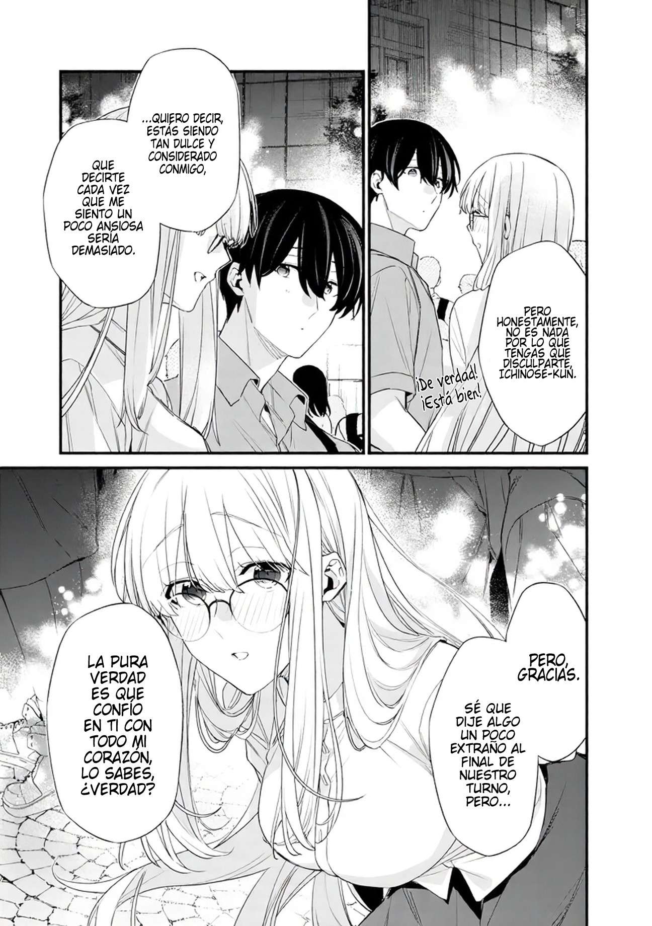 Osananajimi Kanojo no Morahara ga Hidoi n de Zetsuen Sengen Shite Yatta: Jibun Rashiku Ikiru Koto ni Shitara, Naze ka Tonari no Seki no Kakure Bishoujo kara Kokuhaku Sareta Capitulo 48.1 página 12