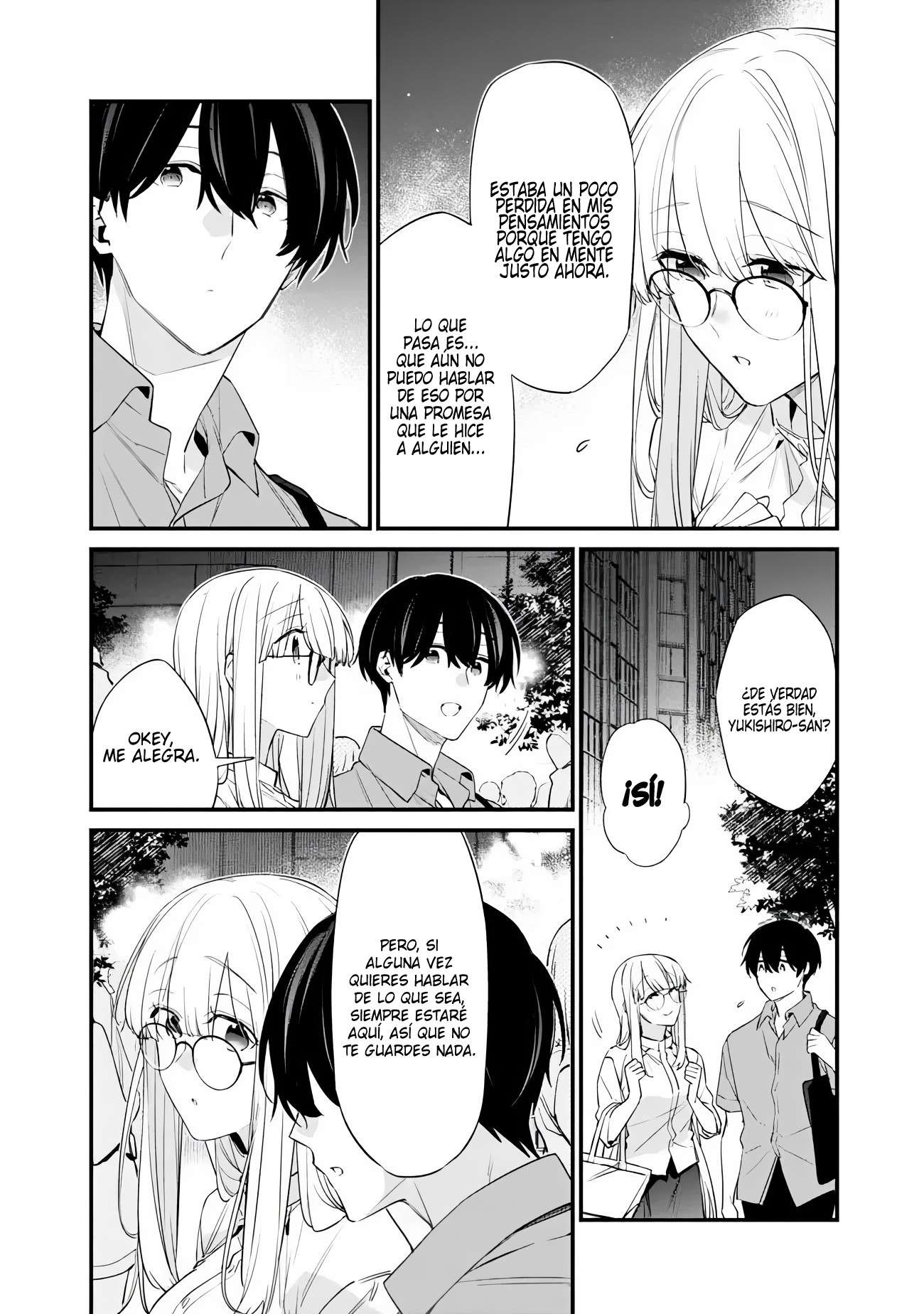 Osananajimi Kanojo no Morahara ga Hidoi n de Zetsuen Sengen Shite Yatta: Jibun Rashiku Ikiru Koto ni Shitara, Naze ka Tonari no Seki no Kakure Bishoujo kara Kokuhaku Sareta Capitulo 48.1 página 13