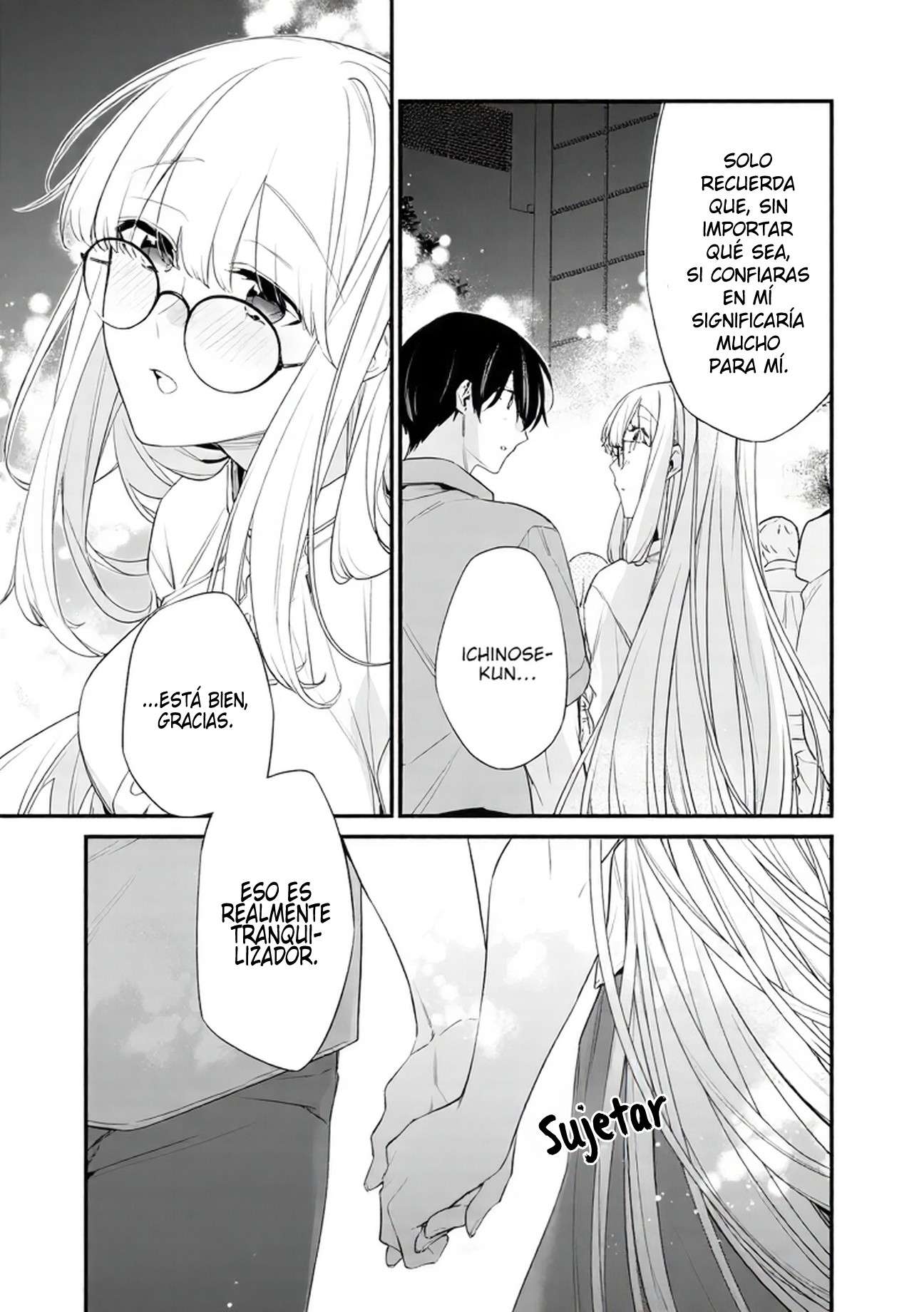 Osananajimi Kanojo no Morahara ga Hidoi n de Zetsuen Sengen Shite Yatta: Jibun Rashiku Ikiru Koto ni Shitara, Naze ka Tonari no Seki no Kakure Bishoujo kara Kokuhaku Sareta Capitulo 48.1 página 14