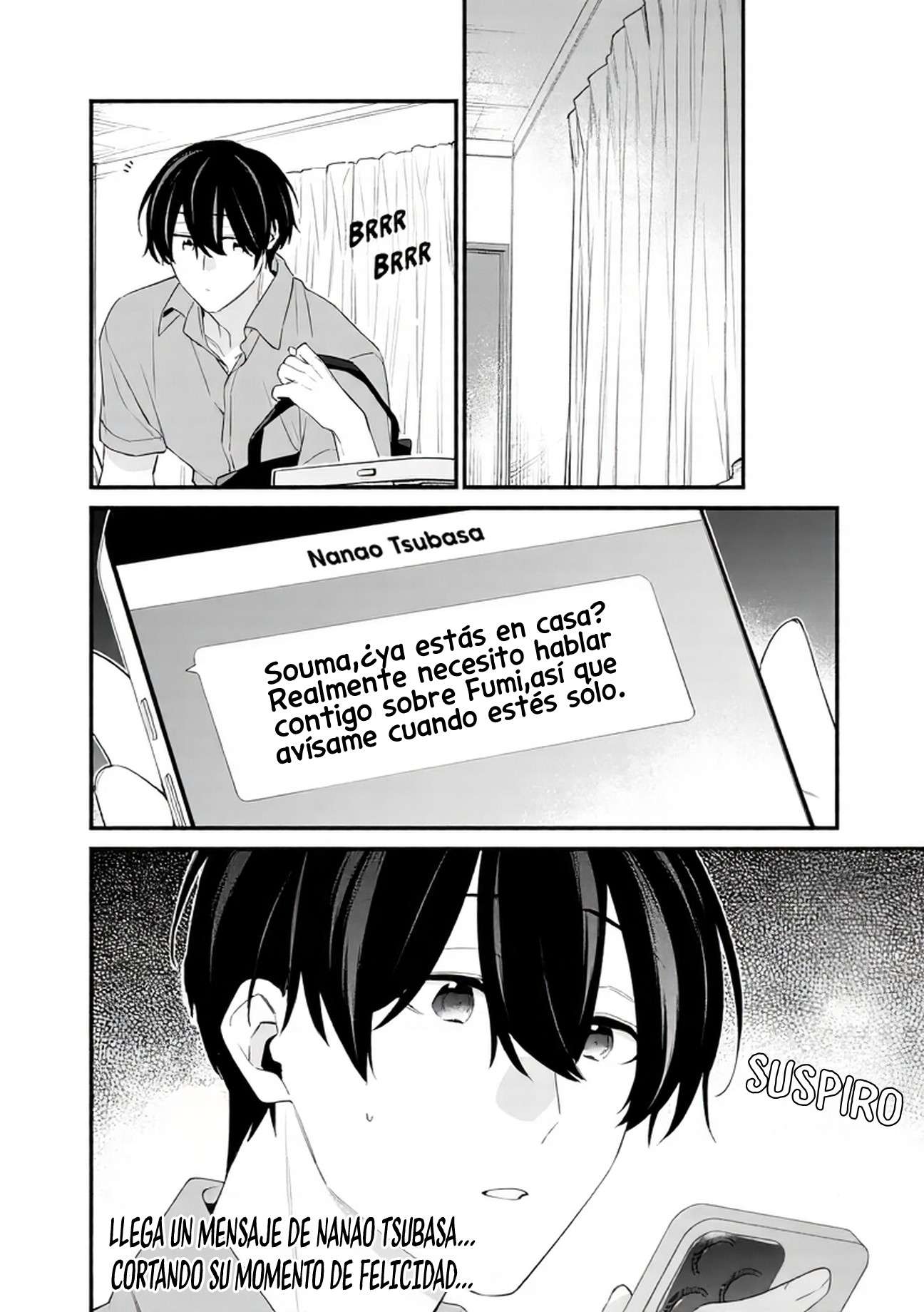 Osananajimi Kanojo no Morahara ga Hidoi n de Zetsuen Sengen Shite Yatta: Jibun Rashiku Ikiru Koto ni Shitara, Naze ka Tonari no Seki no Kakure Bishoujo kara Kokuhaku Sareta Capitulo 48.1 página 15