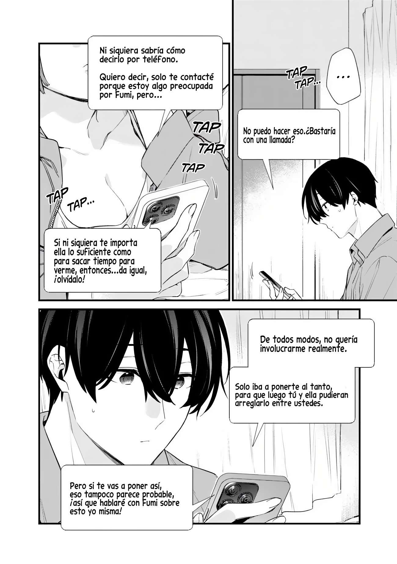 Osananajimi Kanojo no Morahara ga Hidoi n de Zetsuen Sengen Shite Yatta: Jibun Rashiku Ikiru Koto ni Shitara, Naze ka Tonari no Seki no Kakure Bishoujo kara Kokuhaku Sareta Capitulo 48.2 página 3
