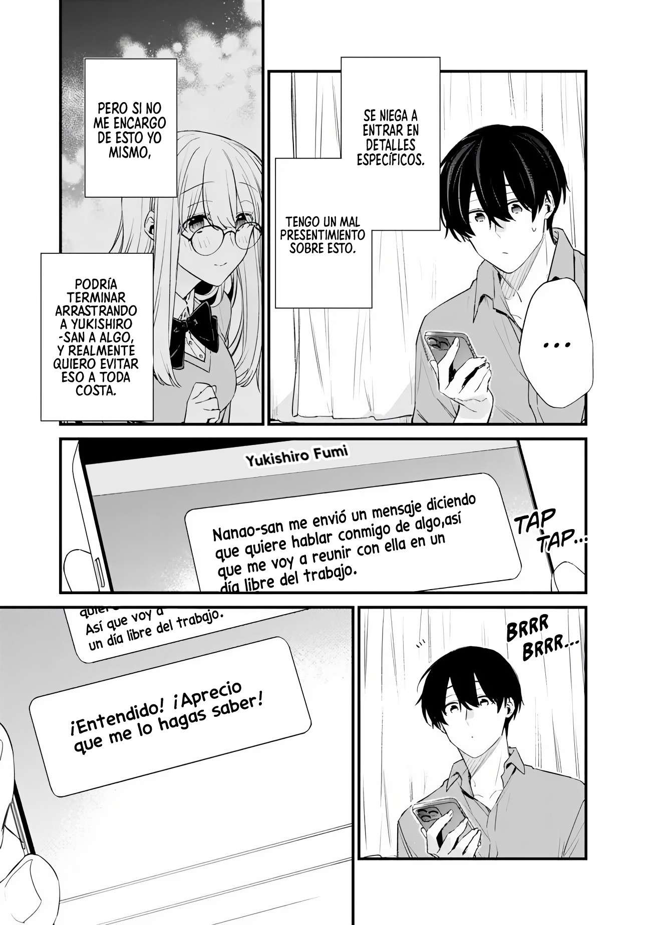 Osananajimi Kanojo no Morahara ga Hidoi n de Zetsuen Sengen Shite Yatta: Jibun Rashiku Ikiru Koto ni Shitara, Naze ka Tonari no Seki no Kakure Bishoujo kara Kokuhaku Sareta Capitulo 48.2 página 4