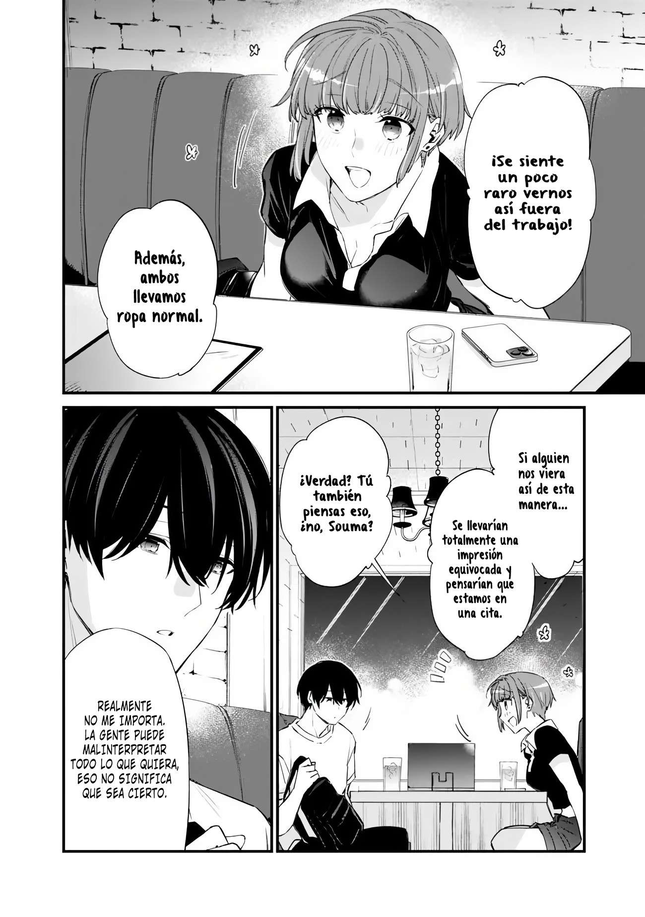 Osananajimi Kanojo no Morahara ga Hidoi n de Zetsuen Sengen Shite Yatta: Jibun Rashiku Ikiru Koto ni Shitara, Naze ka Tonari no Seki no Kakure Bishoujo kara Kokuhaku Sareta Capitulo 48.2 página 9