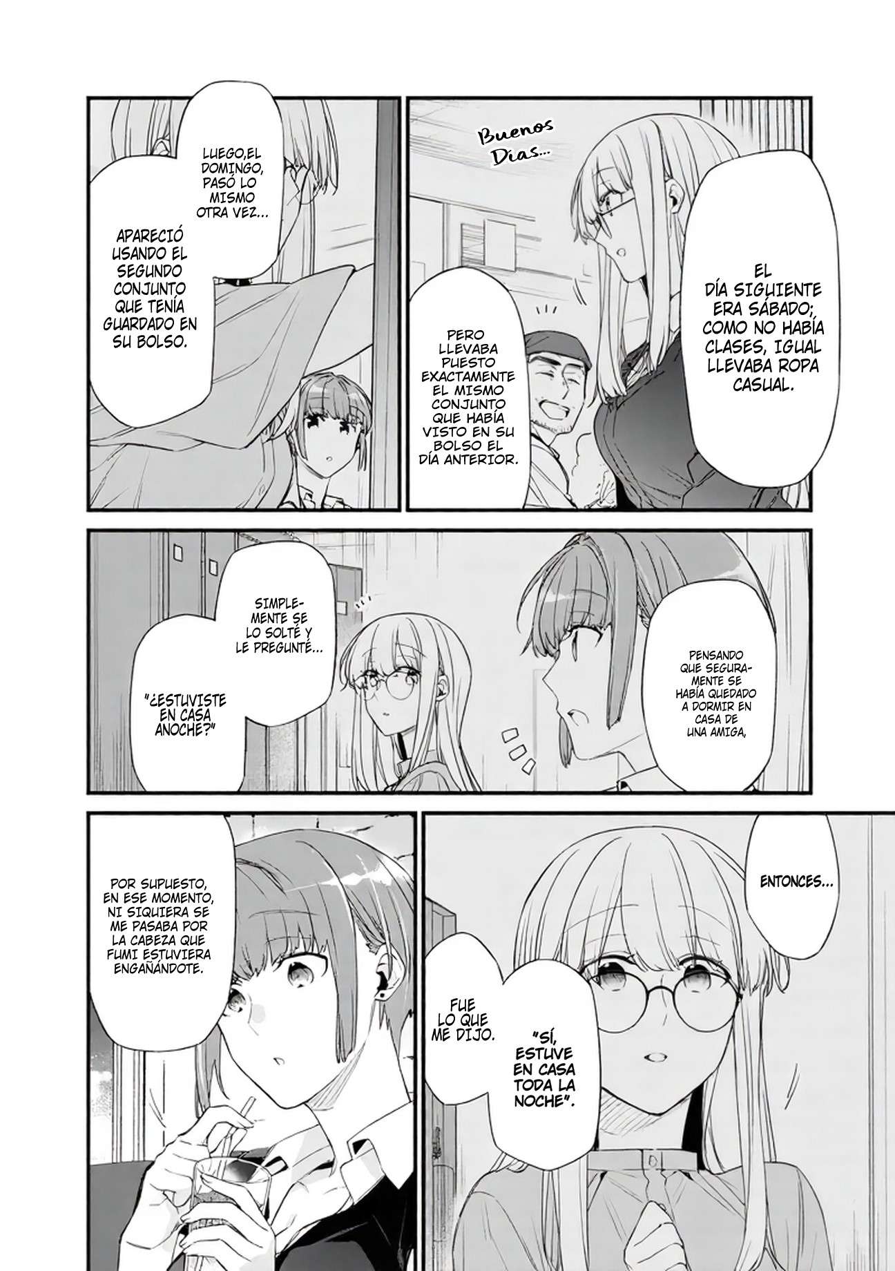 Osananajimi Kanojo no Morahara ga Hidoi n de Zetsuen Sengen Shite Yatta: Jibun Rashiku Ikiru Koto ni Shitara, Naze ka Tonari no Seki no Kakure Bishoujo kara Kokuhaku Sareta Capitulo 49.1 página 10