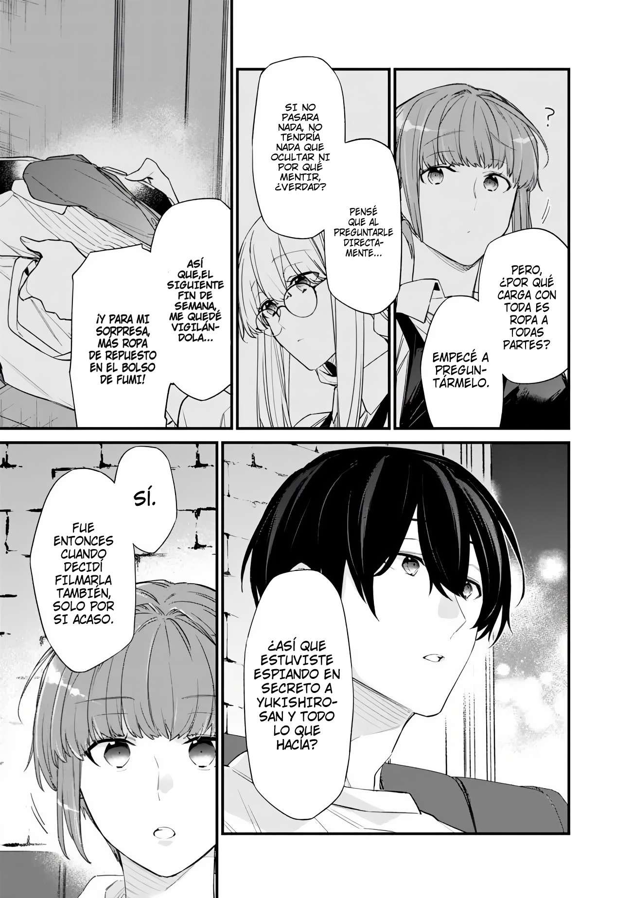 Osananajimi Kanojo no Morahara ga Hidoi n de Zetsuen Sengen Shite Yatta: Jibun Rashiku Ikiru Koto ni Shitara, Naze ka Tonari no Seki no Kakure Bishoujo kara Kokuhaku Sareta Capitulo 49.1 página 11