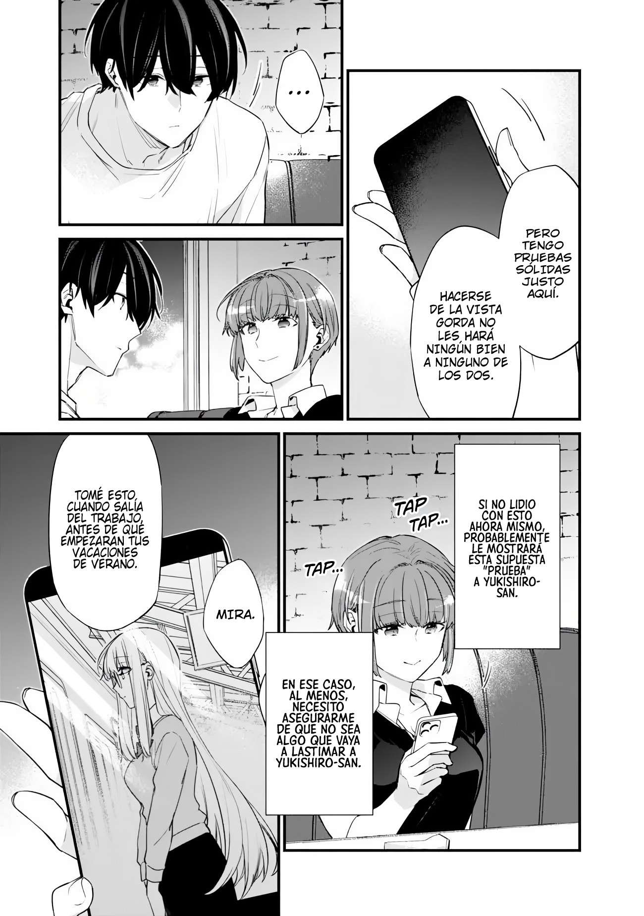 Osananajimi Kanojo no Morahara ga Hidoi n de Zetsuen Sengen Shite Yatta: Jibun Rashiku Ikiru Koto ni Shitara, Naze ka Tonari no Seki no Kakure Bishoujo kara Kokuhaku Sareta Capitulo 49.1 página 5