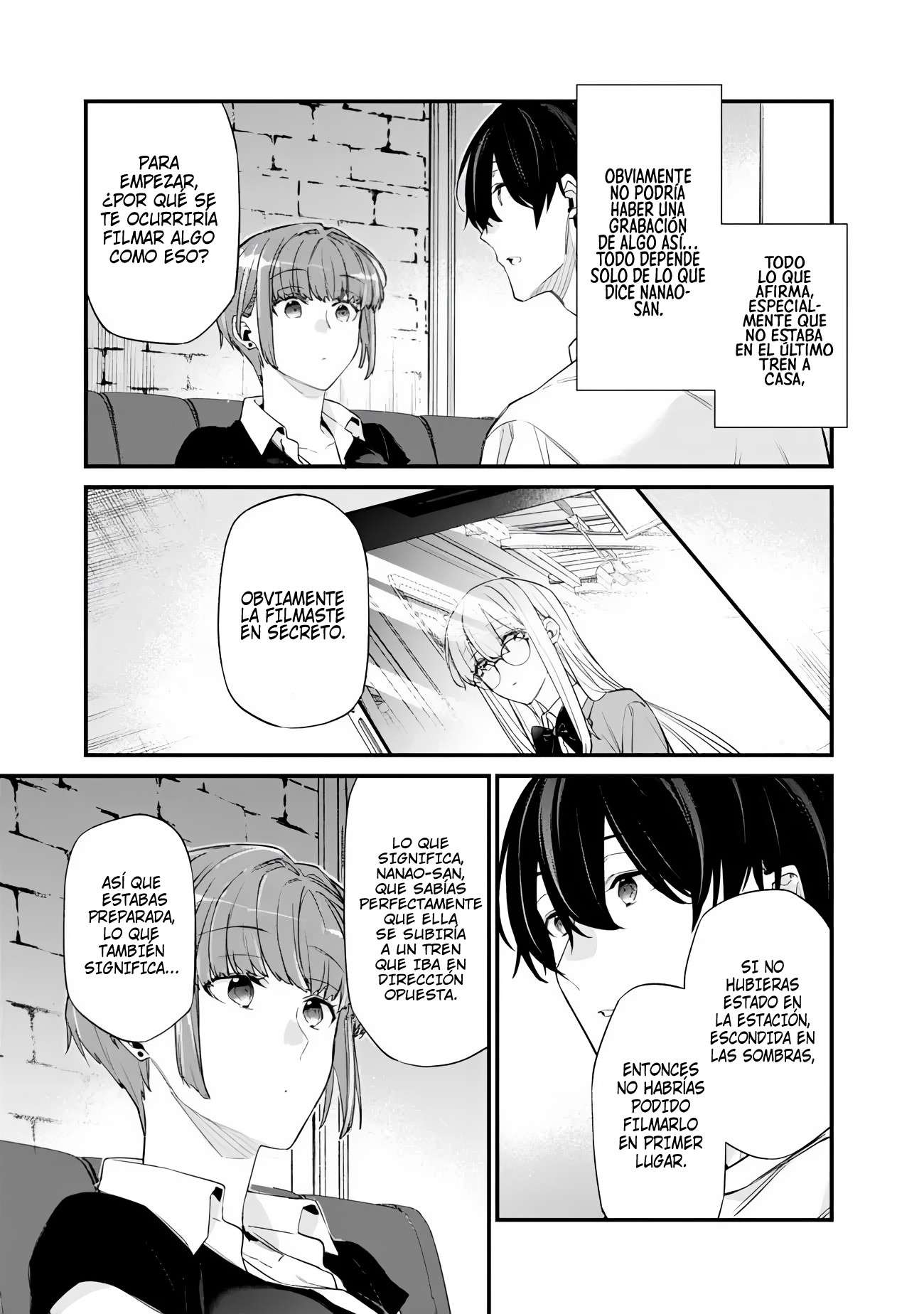 Osananajimi Kanojo no Morahara ga Hidoi n de Zetsuen Sengen Shite Yatta: Jibun Rashiku Ikiru Koto ni Shitara, Naze ka Tonari no Seki no Kakure Bishoujo kara Kokuhaku Sareta Capitulo 49.1 página 7
