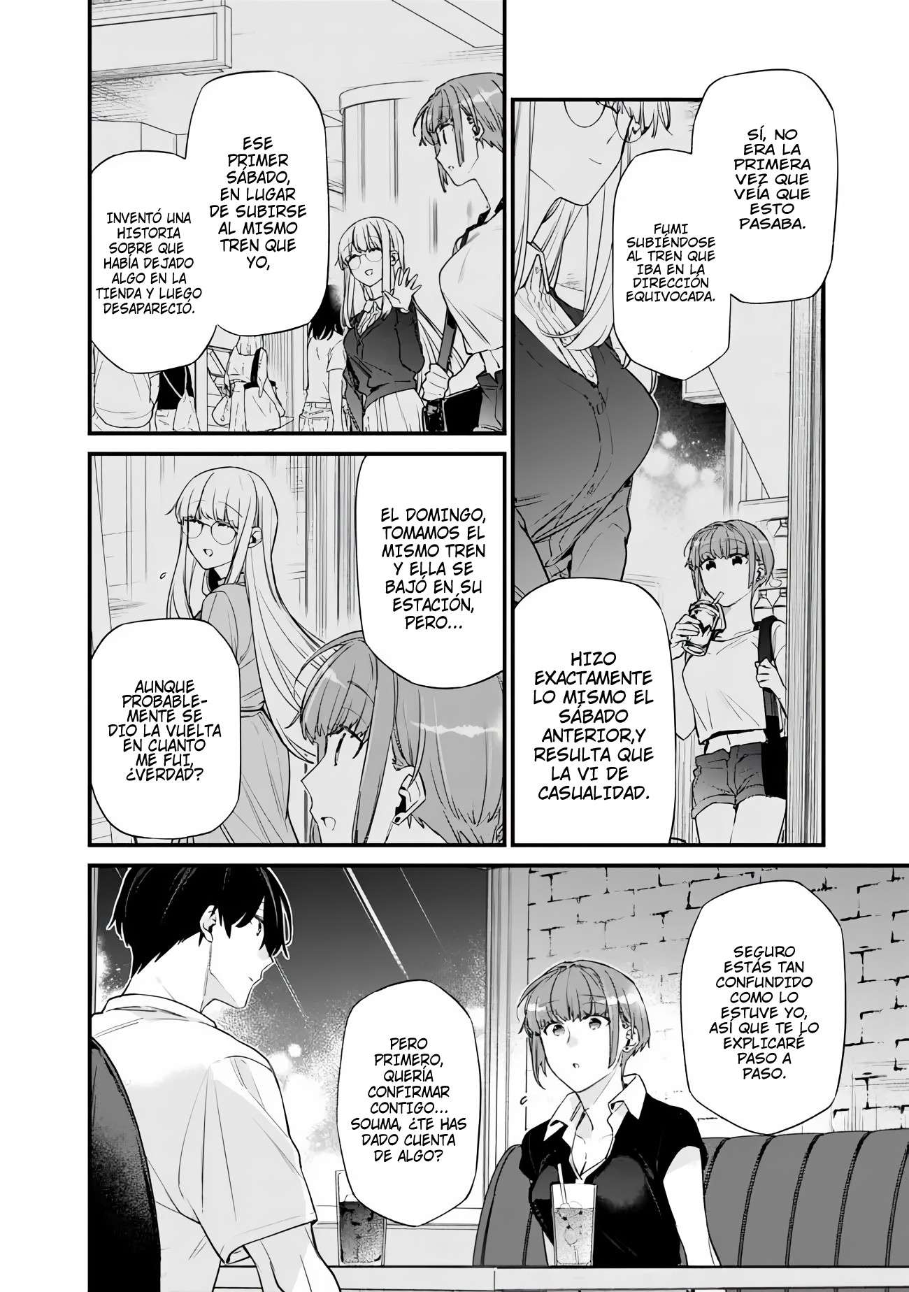 Osananajimi Kanojo no Morahara ga Hidoi n de Zetsuen Sengen Shite Yatta: Jibun Rashiku Ikiru Koto ni Shitara, Naze ka Tonari no Seki no Kakure Bishoujo kara Kokuhaku Sareta Capitulo 49.1 página 8