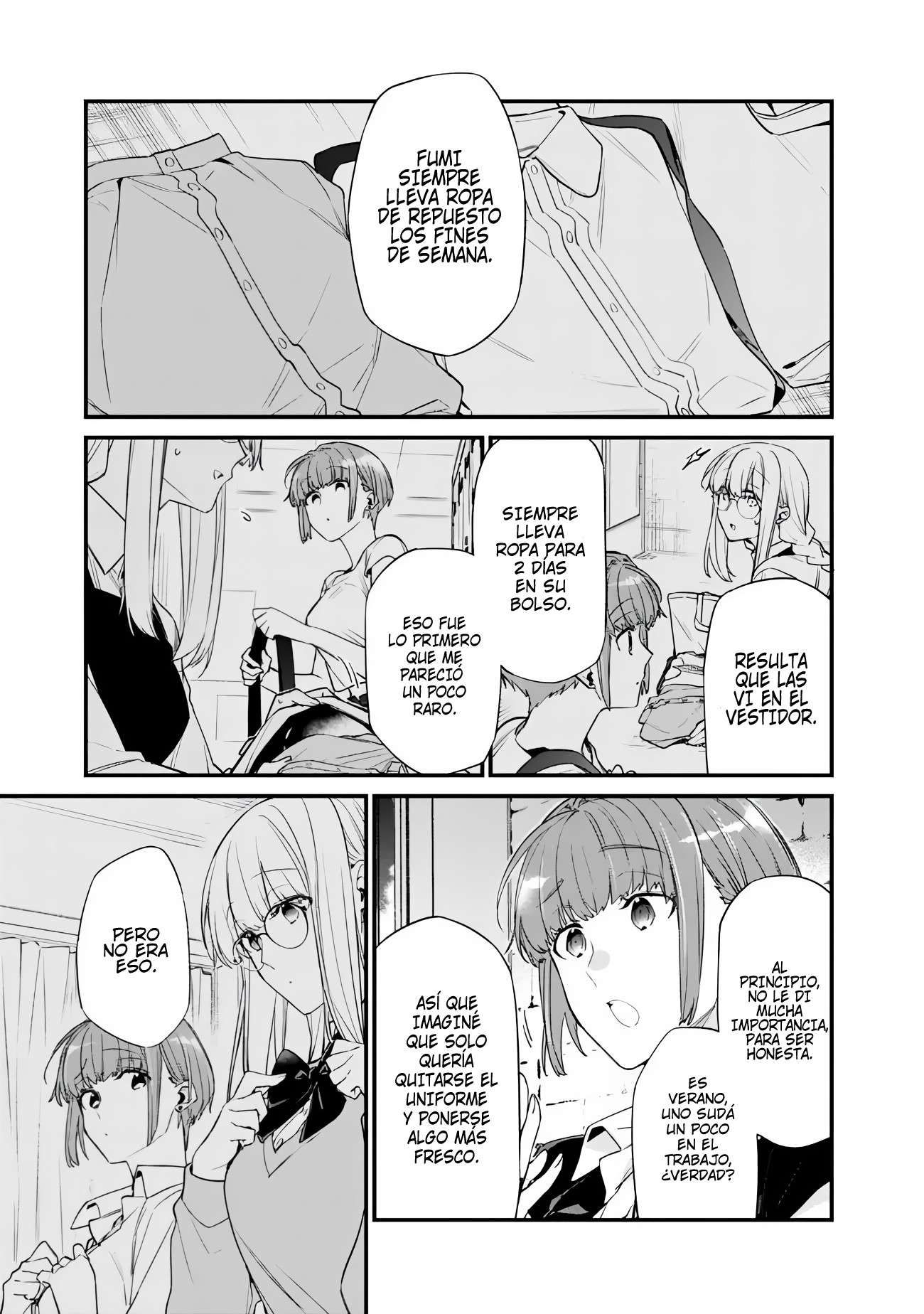 Osananajimi Kanojo no Morahara ga Hidoi n de Zetsuen Sengen Shite Yatta: Jibun Rashiku Ikiru Koto ni Shitara, Naze ka Tonari no Seki no Kakure Bishoujo kara Kokuhaku Sareta Capitulo 49.1 página 9