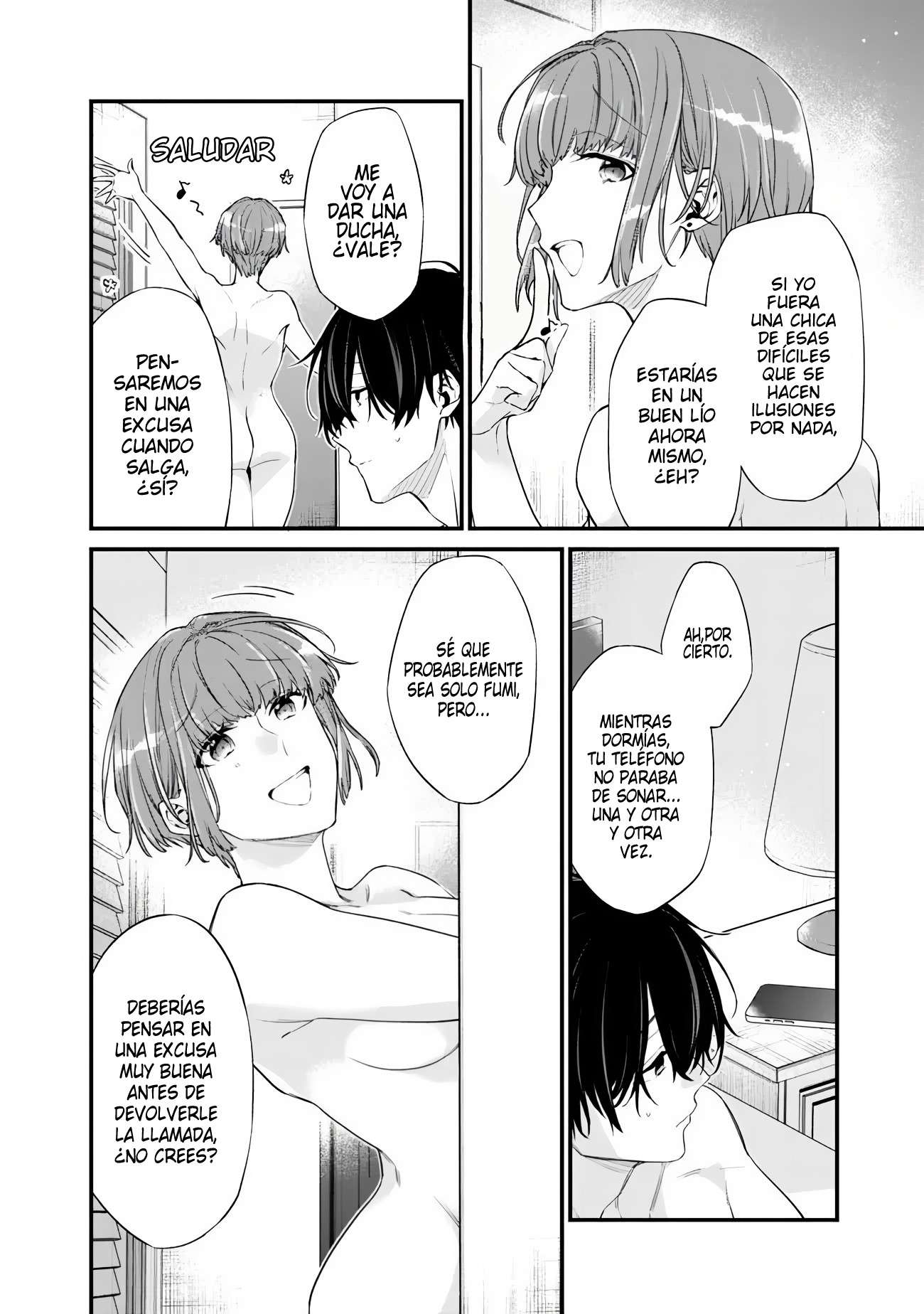 Osananajimi Kanojo no Morahara ga Hidoi n de Zetsuen Sengen Shite Yatta: Jibun Rashiku Ikiru Koto ni Shitara, Naze ka Tonari no Seki no Kakure Bishoujo kara Kokuhaku Sareta Capitulo 49.2 página 11