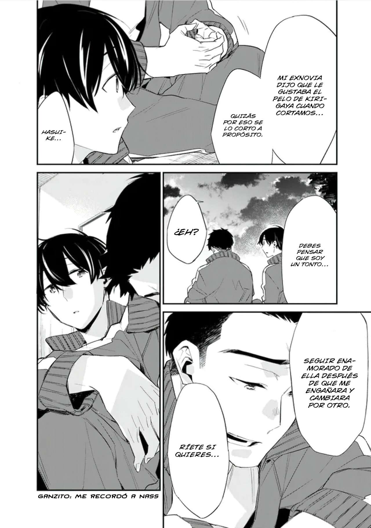 Osananajimi Kanojo no Morahara ga Hidoi n de Zetsuen Sengen Shite Yatta: Jibun Rashiku Ikiru Koto ni Shitara, Naze ka Tonari no Seki no Kakure Bishoujo kara Kokuhaku Sareta Capitulo 5 página 11