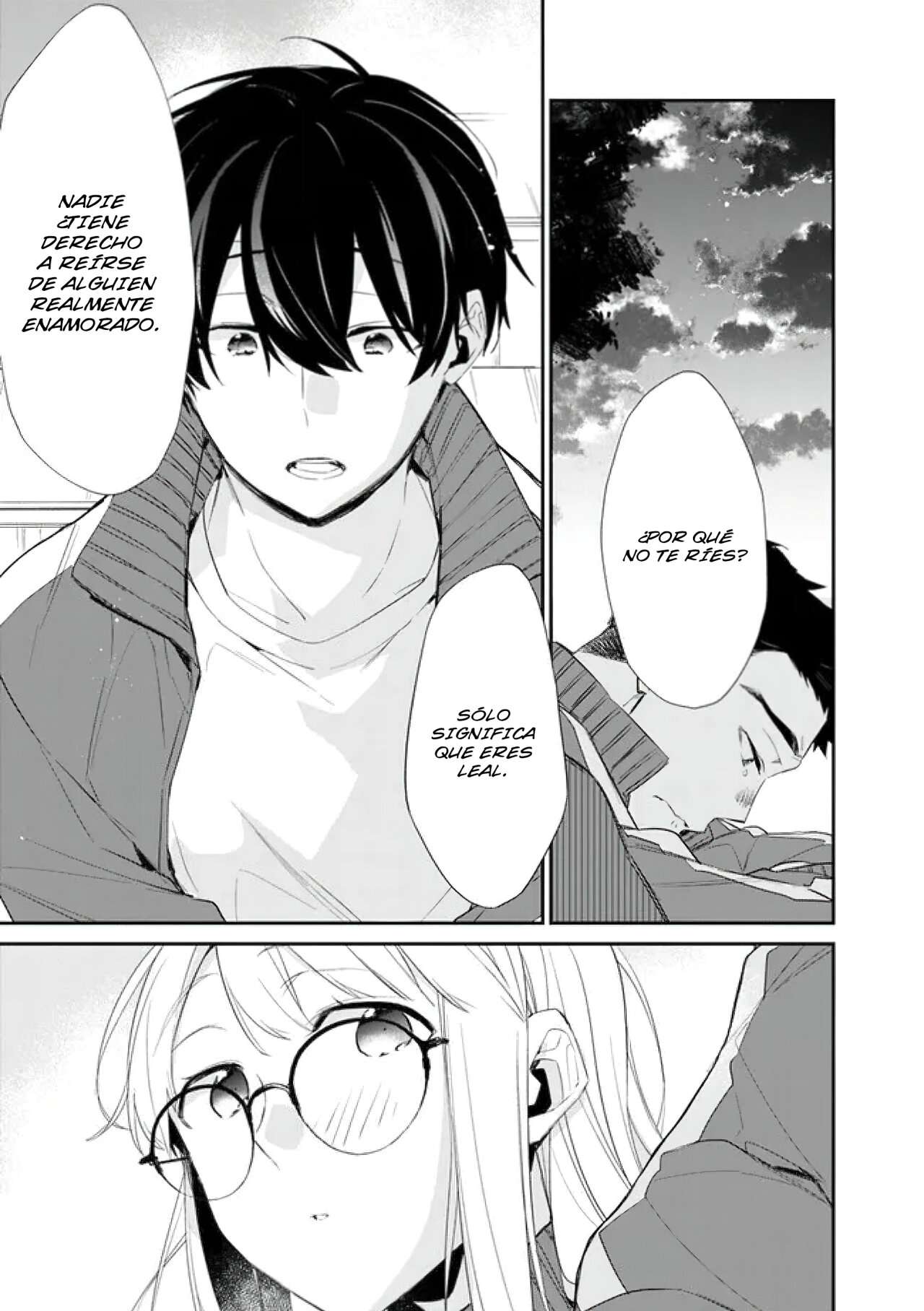 Osananajimi Kanojo no Morahara ga Hidoi n de Zetsuen Sengen Shite Yatta: Jibun Rashiku Ikiru Koto ni Shitara, Naze ka Tonari no Seki no Kakure Bishoujo kara Kokuhaku Sareta Capitulo 5 página 12