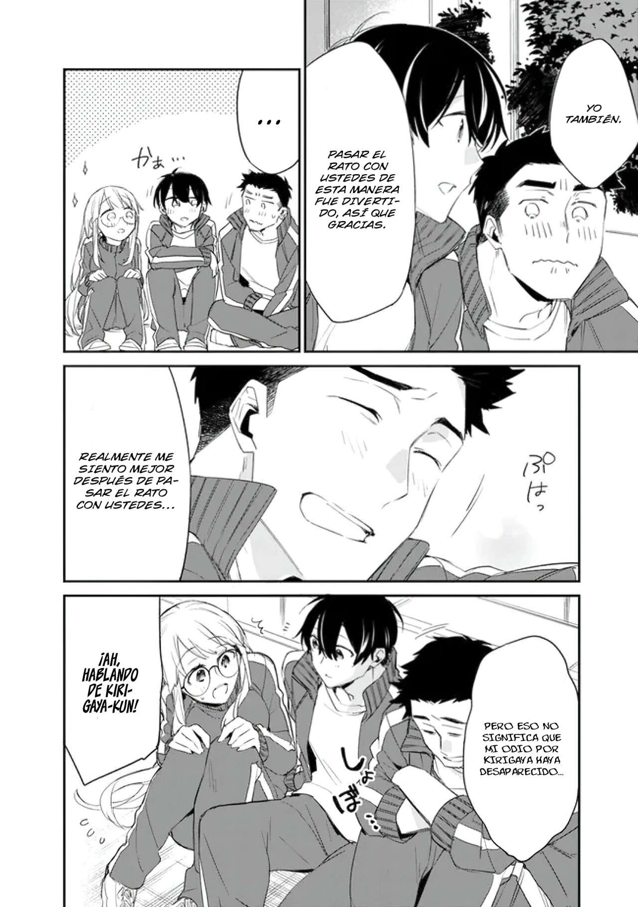 Osananajimi Kanojo no Morahara ga Hidoi n de Zetsuen Sengen Shite Yatta: Jibun Rashiku Ikiru Koto ni Shitara, Naze ka Tonari no Seki no Kakure Bishoujo kara Kokuhaku Sareta Capitulo 5 página 9