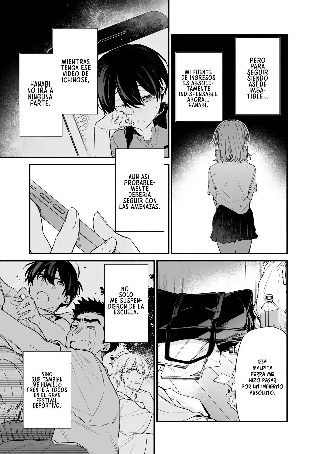 Osananajimi Kanojo no Morahara ga Hidoi n de Zetsuen Sengen Shite Yatta: Jibun Rashiku Ikiru Koto ni Shitara, Naze ka Tonari no Seki no Kakure Bishoujo kara Kokuhaku Sareta Capitulo 50.1 página 11