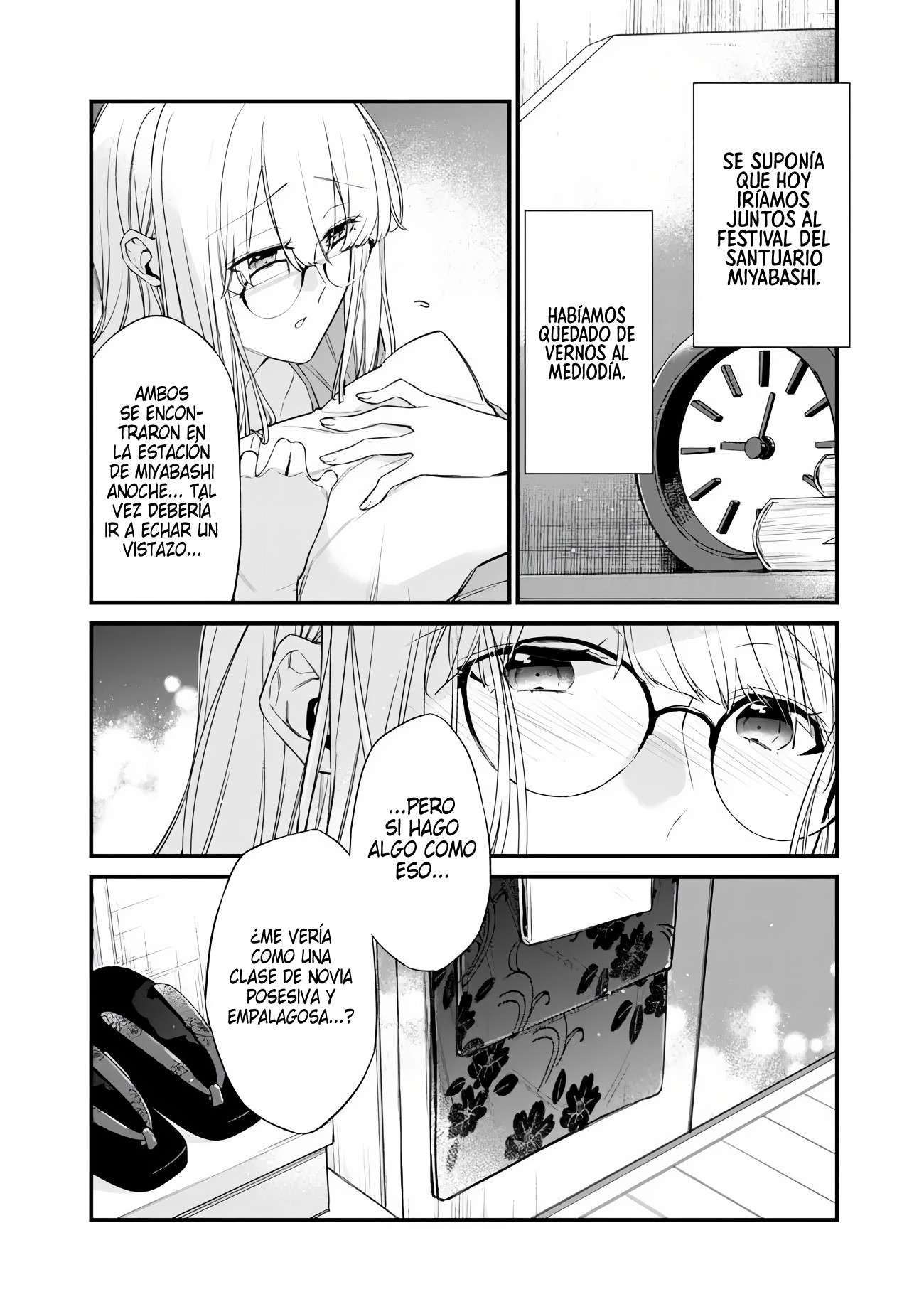 Osananajimi Kanojo no Morahara ga Hidoi n de Zetsuen Sengen Shite Yatta: Jibun Rashiku Ikiru Koto ni Shitara, Naze ka Tonari no Seki no Kakure Bishoujo kara Kokuhaku Sareta Capitulo 50.1 página 6